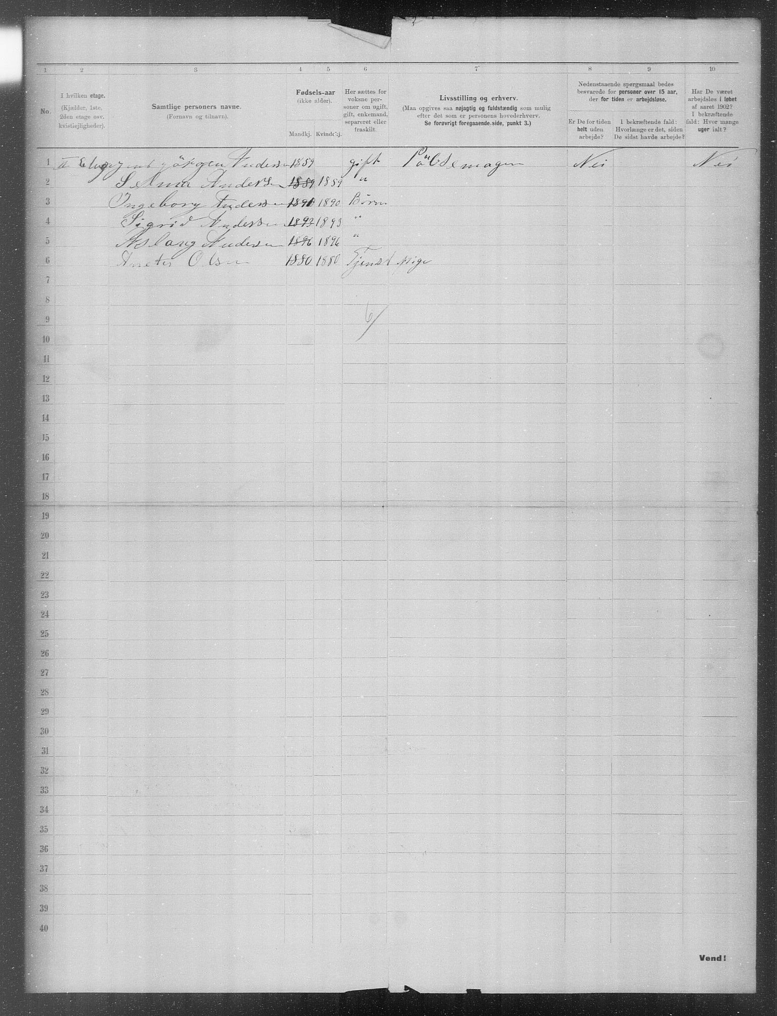 OBA, Municipal Census 1902 for Kristiania, 1902, p. 21857