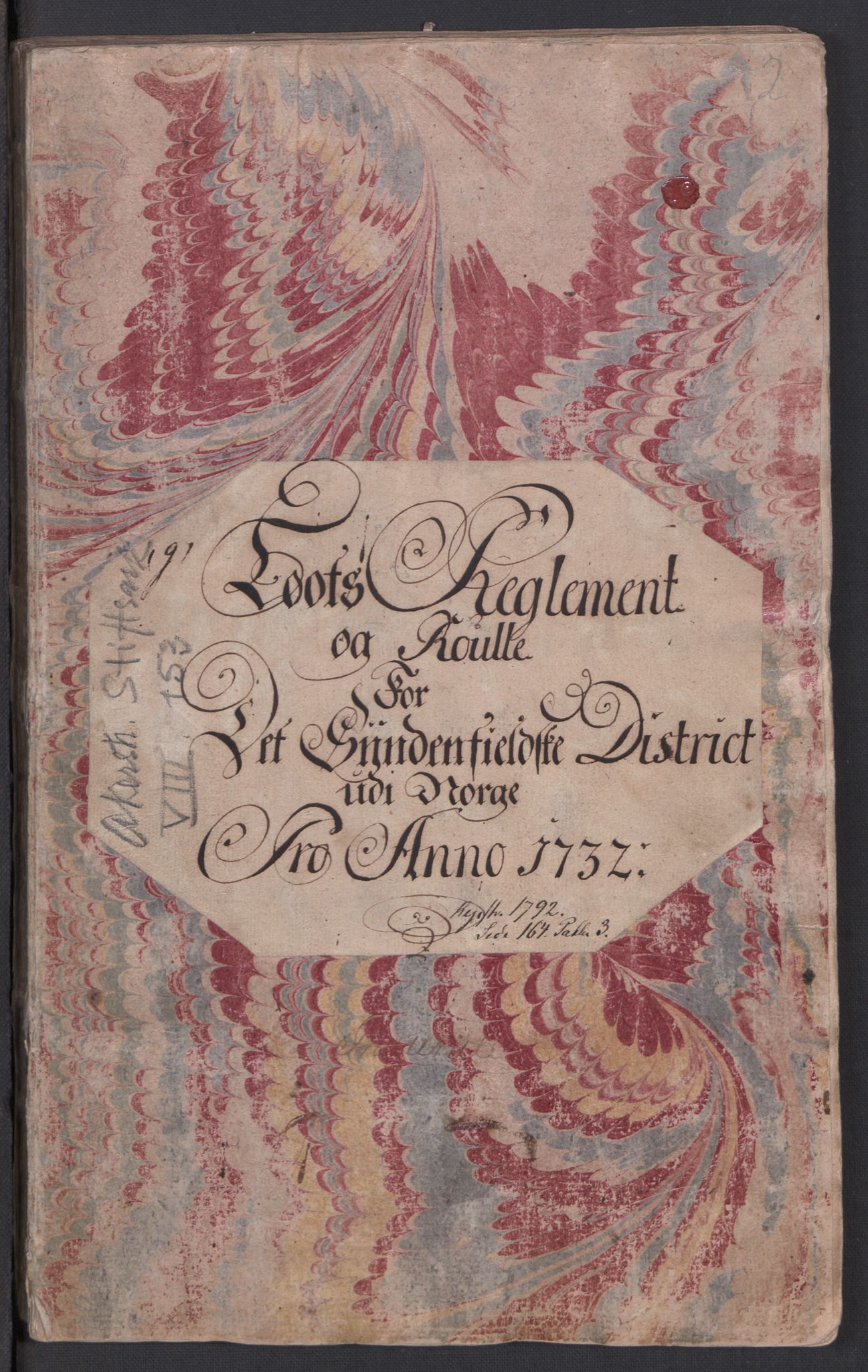 Forskjellige samlinger, Uplasserte saker i Eldre avdeling, AV/RA-EA-4033/F/L0005: Losvesenet., 1723-1807, p. 39