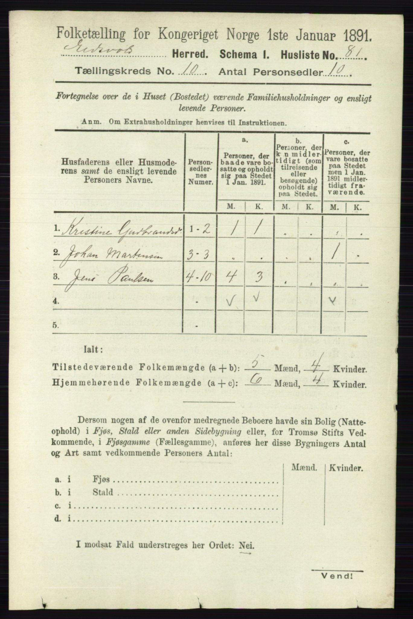 RA, 1891 census for 0237 Eidsvoll, 1891, p. 6759