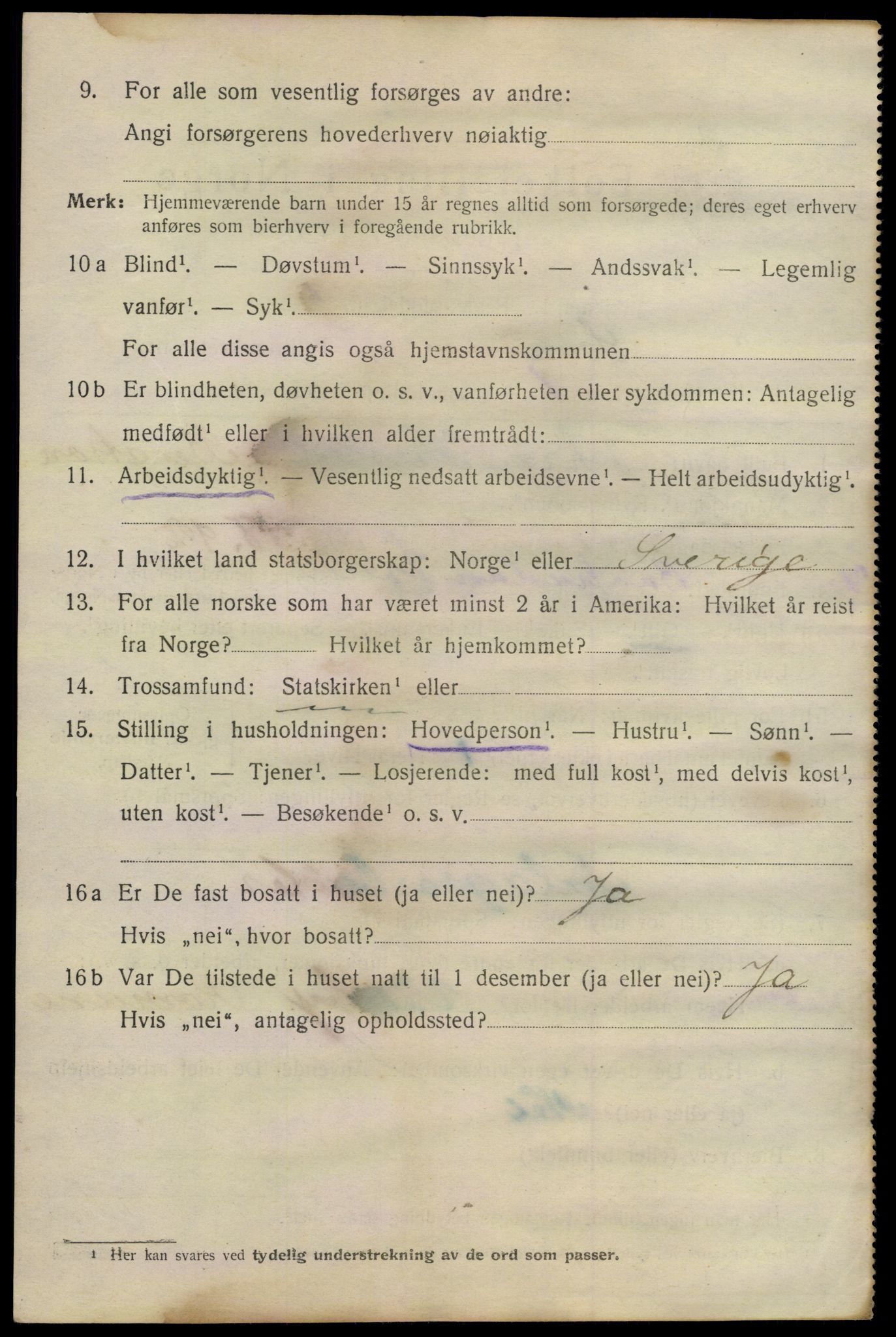 SAO, 1920 census for Son, 1920, p. 559