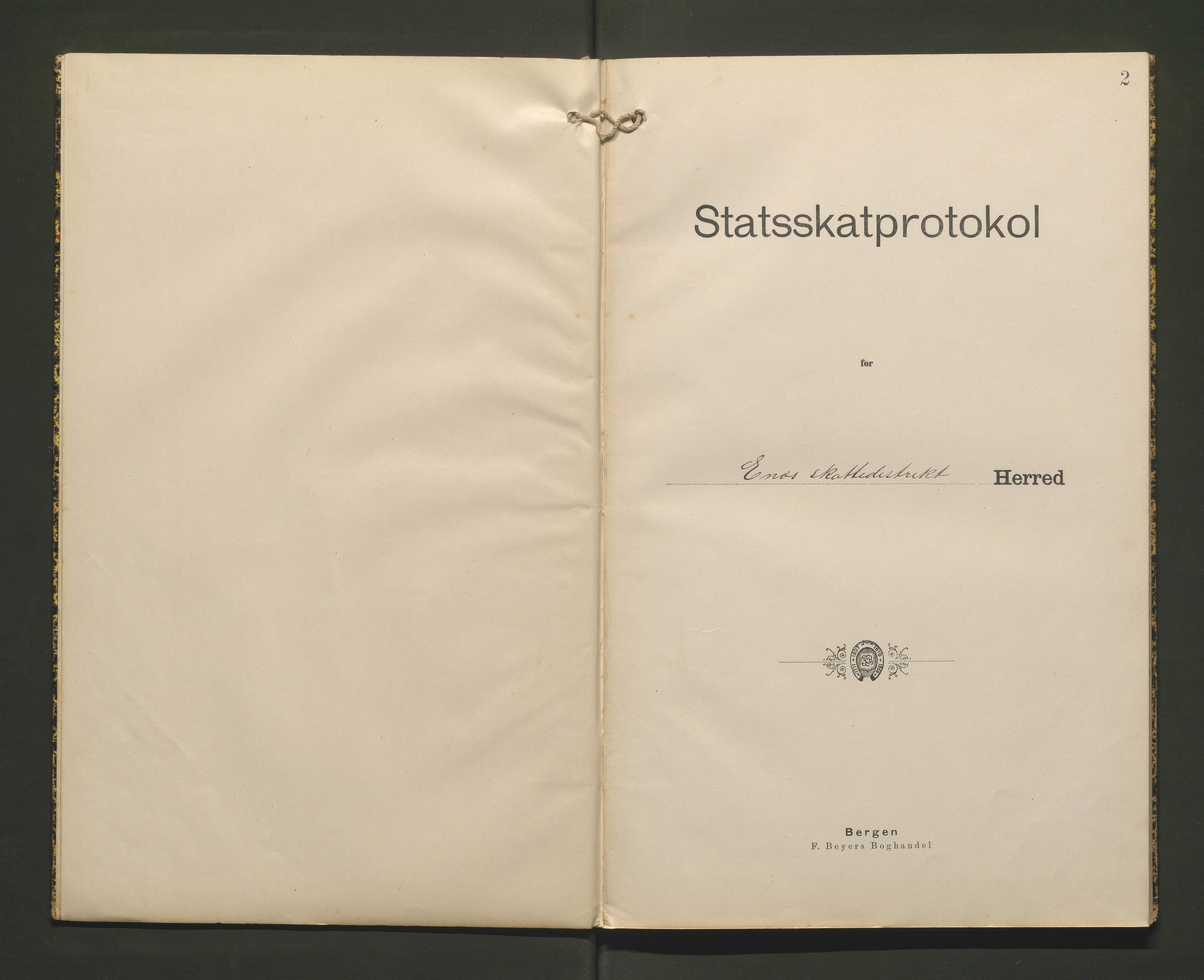 Kvinnherad kommune. Likningsnemnda , IKAH/1224-142/F/Fb/L0001: Likningsprotokoll. Statsskatt Ænes skattedistrikt , 1895-1898