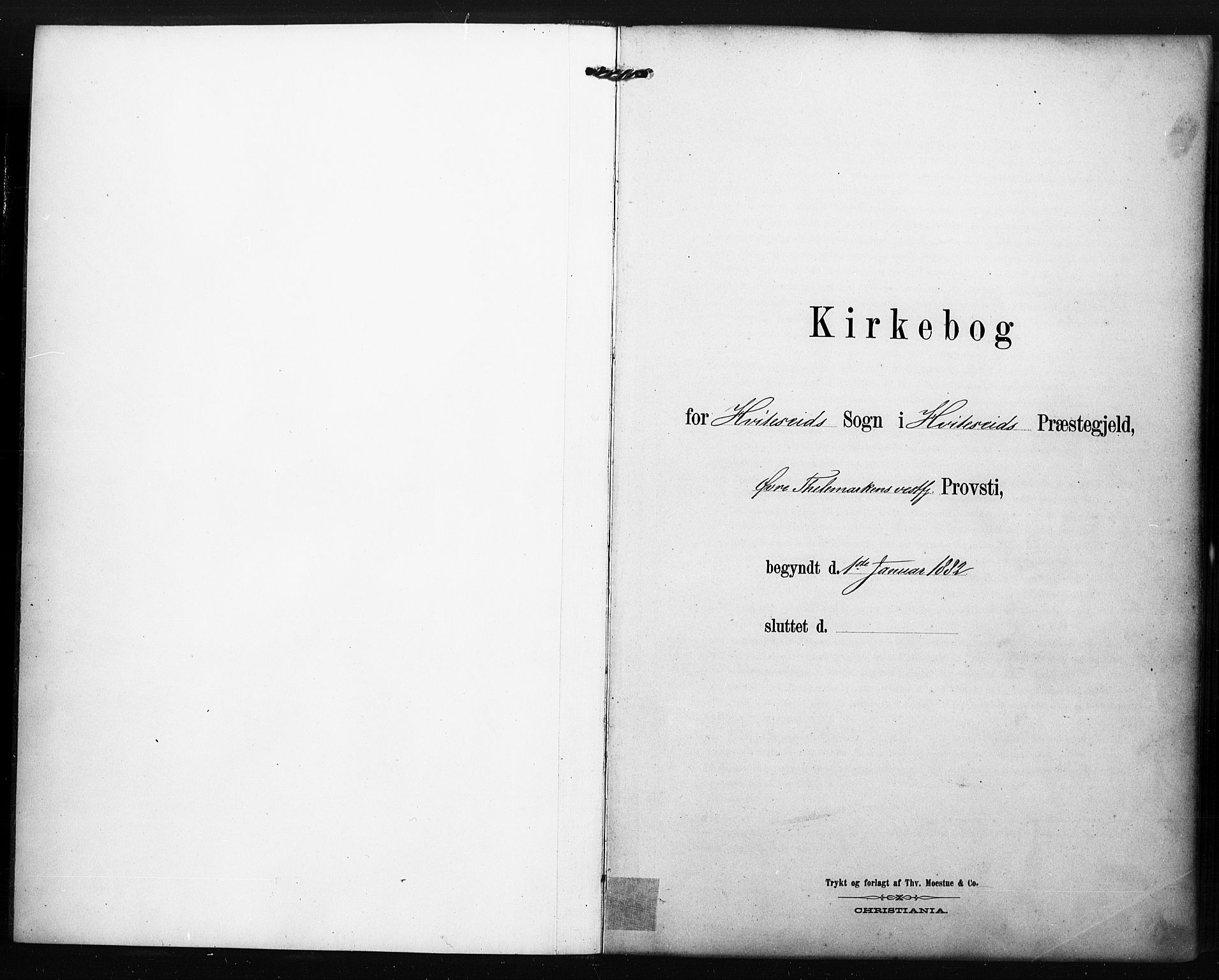 Kviteseid kirkebøker, SAKO/A-276/F/Fa/L0008: Parish register (official) no. I 8, 1882-1903
