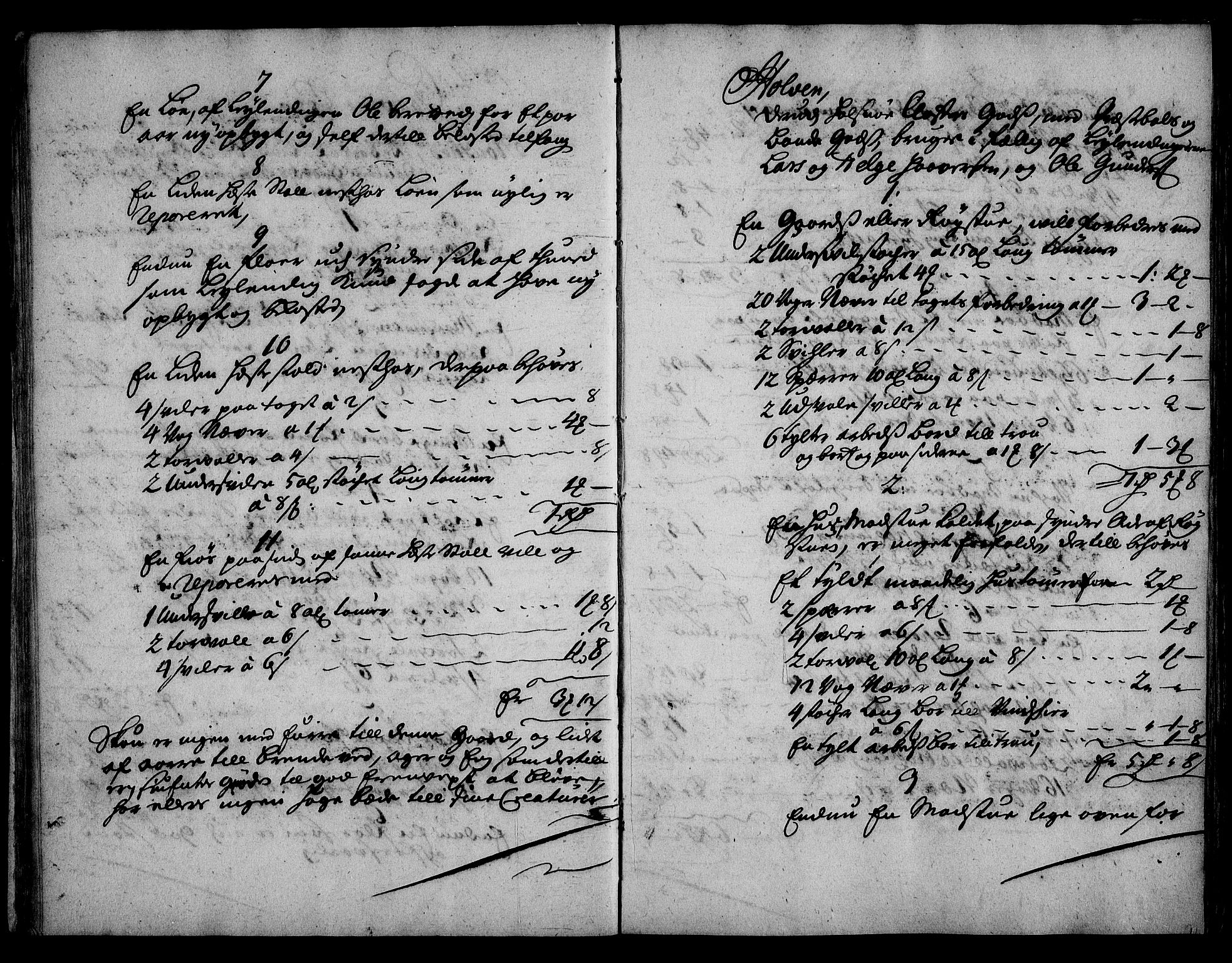 Rentekammeret inntil 1814, Realistisk ordnet avdeling, RA/EA-4070/On/L0003: [Jj 4]: Kommisjonsforretning over Vilhelm Hanssøns forpaktning av Halsnøy klosters gods, 1721-1729, p. 79