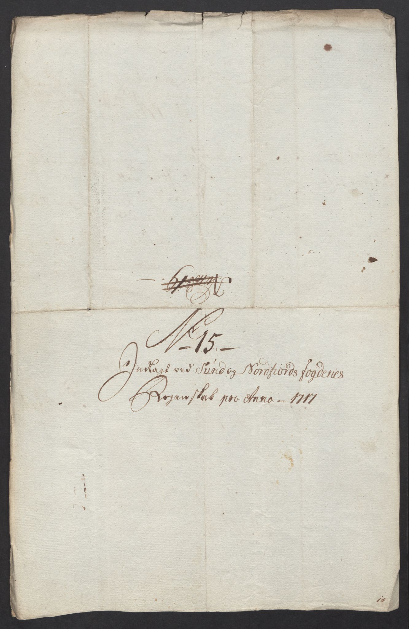 Rentekammeret inntil 1814, Reviderte regnskaper, Fogderegnskap, RA/EA-4092/R53/L3441: Fogderegnskap Sunn- og Nordfjord, 1717-1718, p. 124