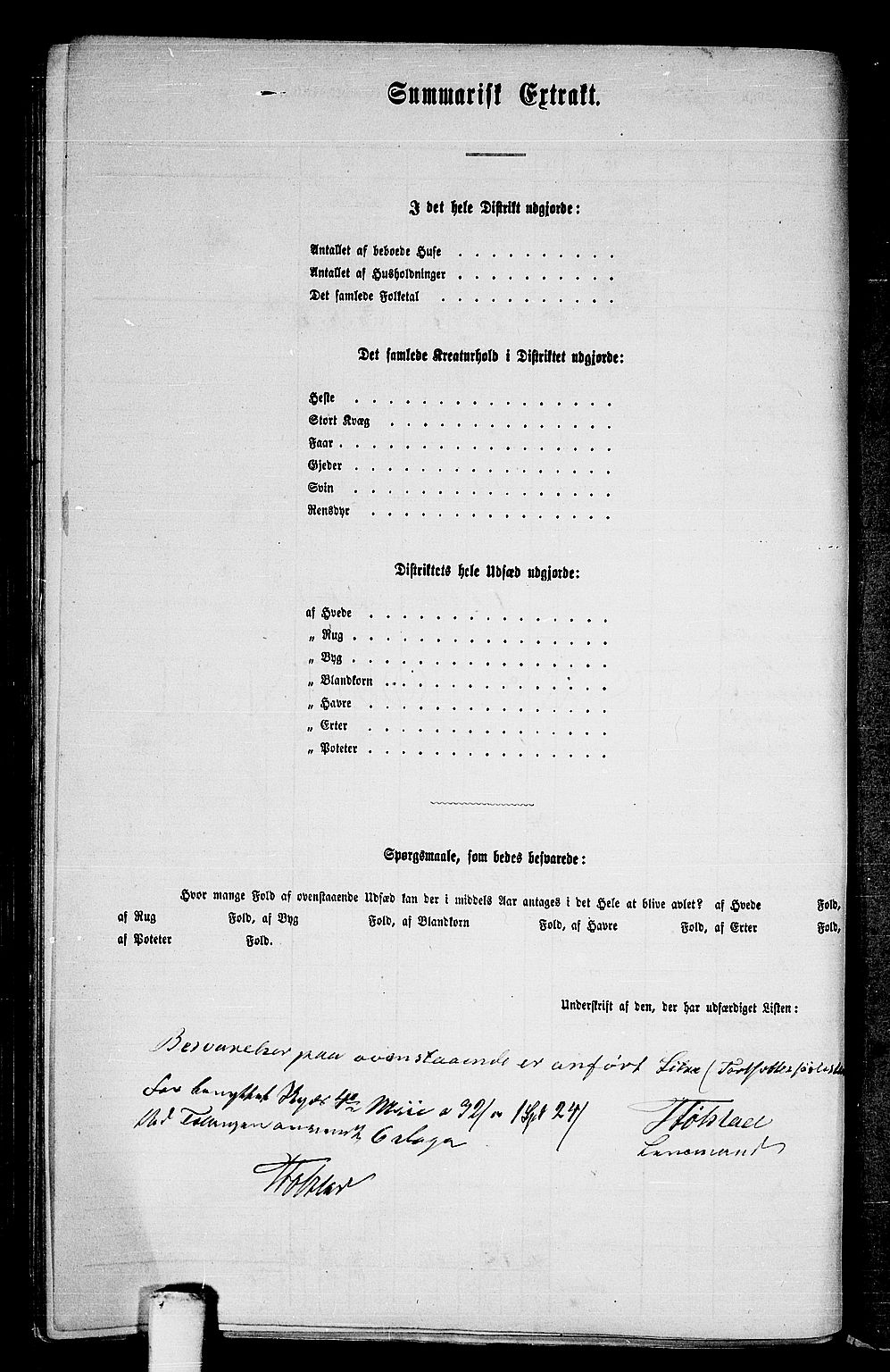 RA, 1865 census for Ytterøy, 1865, p. 154