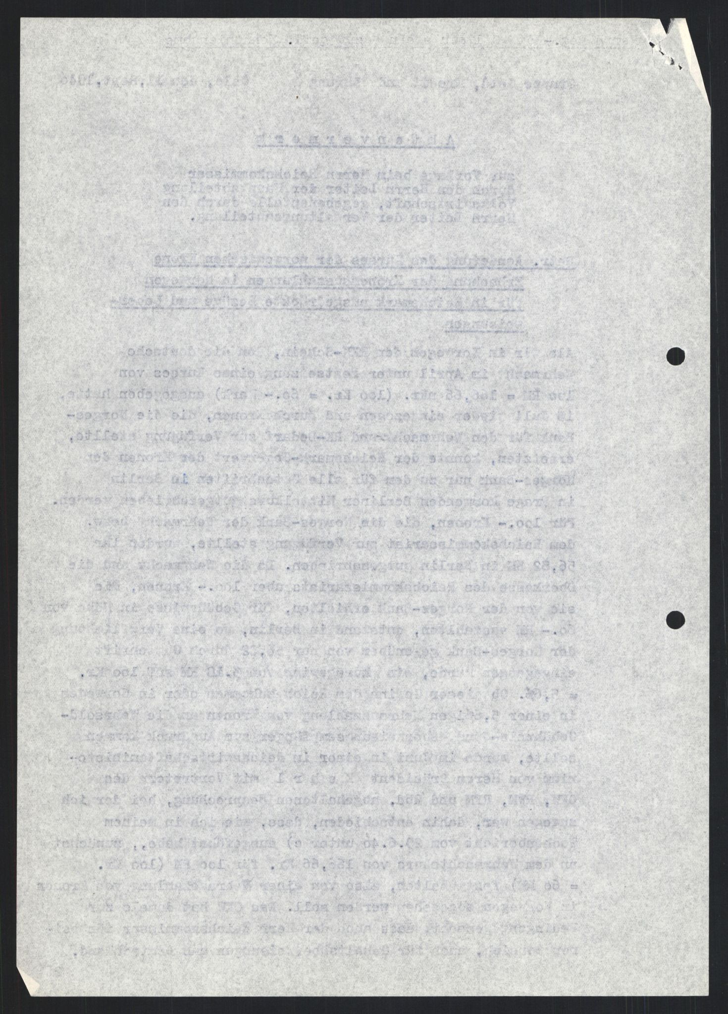 Forsvarets Overkommando. 2 kontor. Arkiv 11.4. Spredte tyske arkivsaker, AV/RA-RAFA-7031/D/Dar/Darb/L0003: Reichskommissariat - Hauptabteilung Vervaltung, 1940-1945, p. 1498