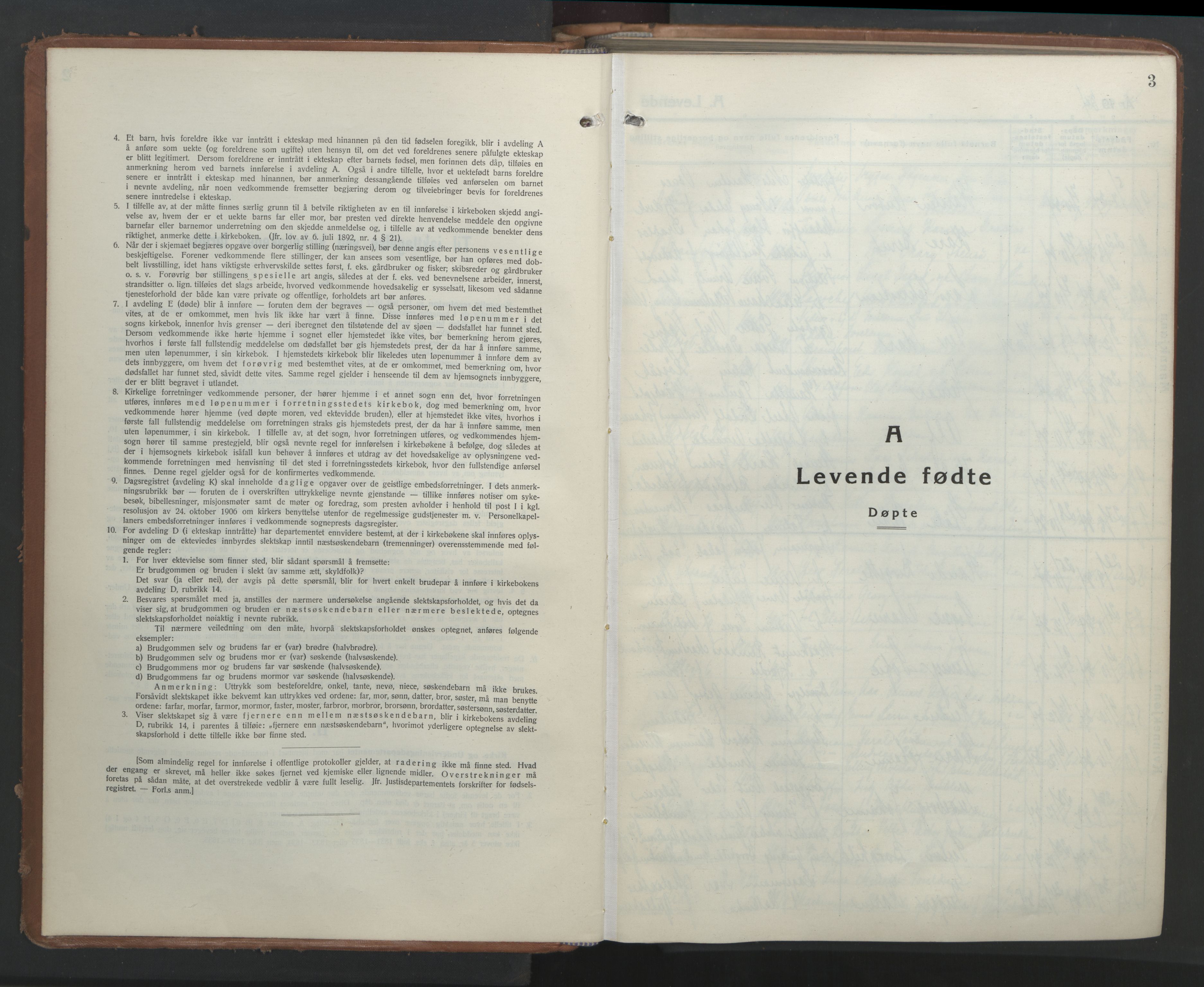 Ministerialprotokoller, klokkerbøker og fødselsregistre - Møre og Romsdal, SAT/A-1454/529/L0478: Parish register (copy) no. 529C15, 1938-1951, p. 3