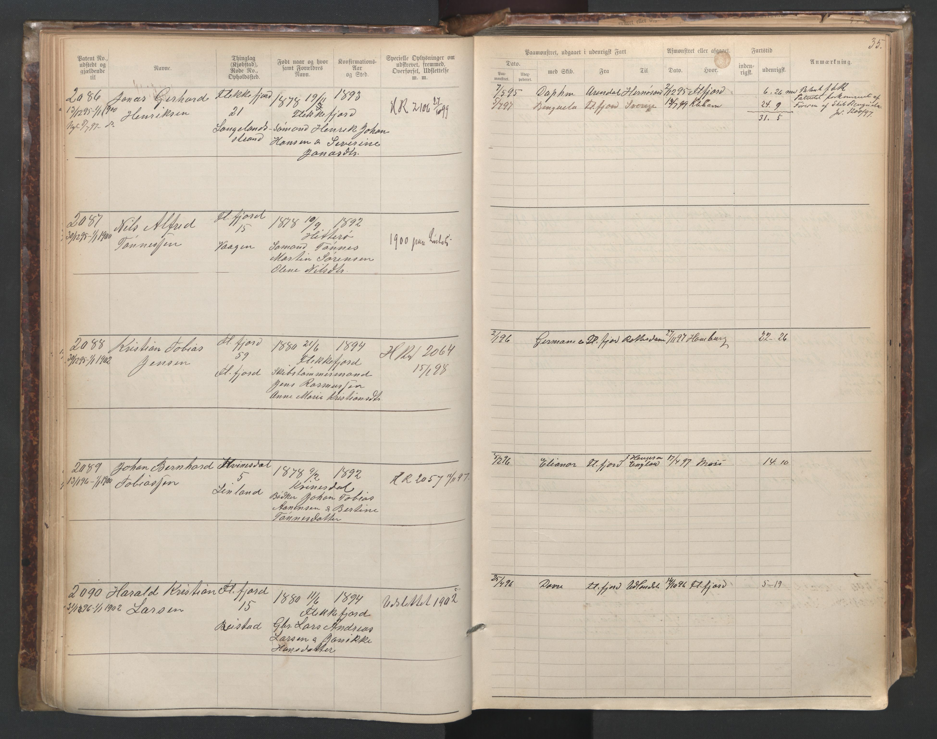 Flekkefjord mønstringskrets, AV/SAK-2031-0018/F/Fa/L0003: Annotasjonsrulle nr 1921-2963 med register, N-3, 1892-1948, p. 64