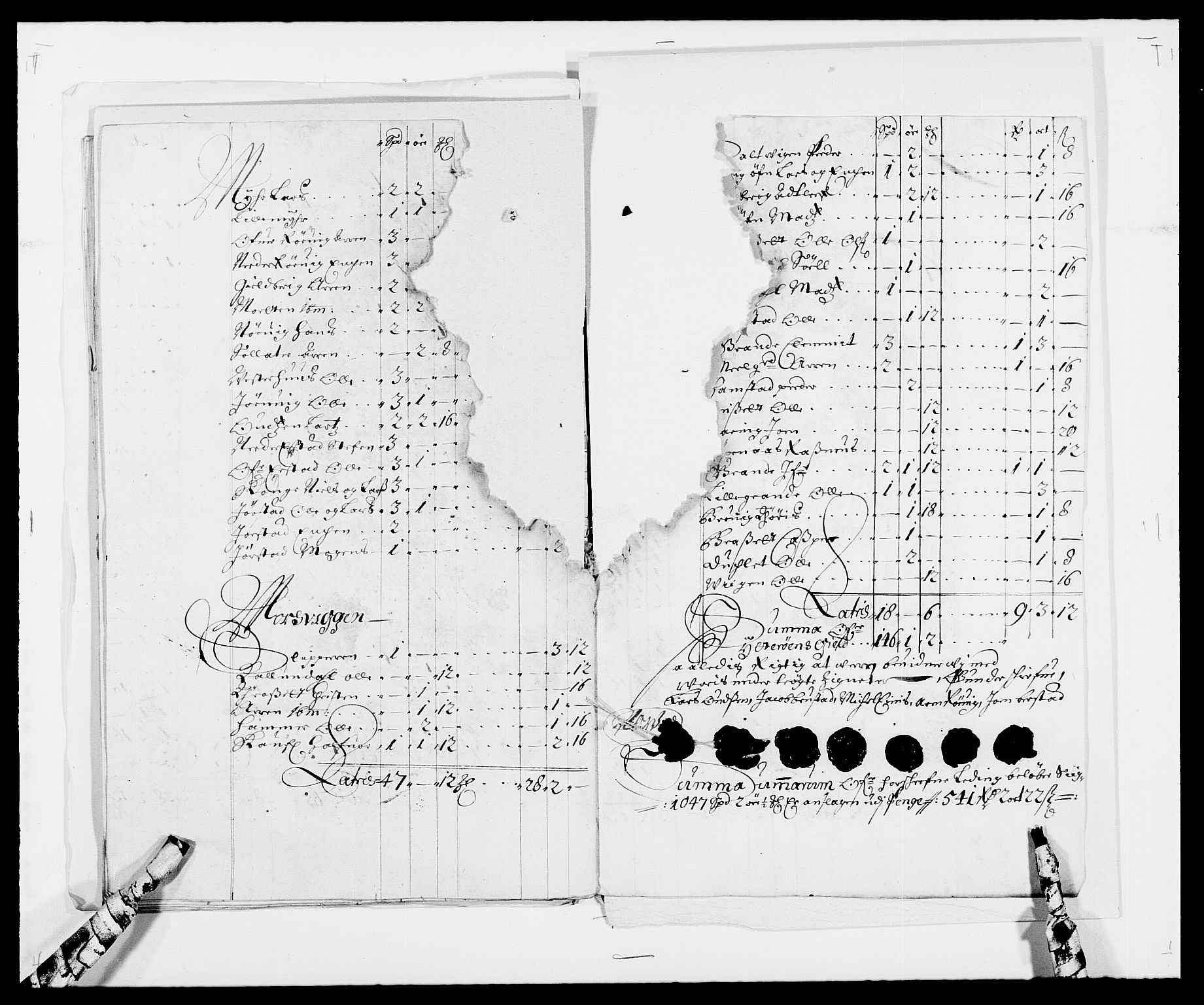 Rentekammeret inntil 1814, Reviderte regnskaper, Fogderegnskap, AV/RA-EA-4092/R63/L4306: Fogderegnskap Inderøy, 1687-1689, p. 161