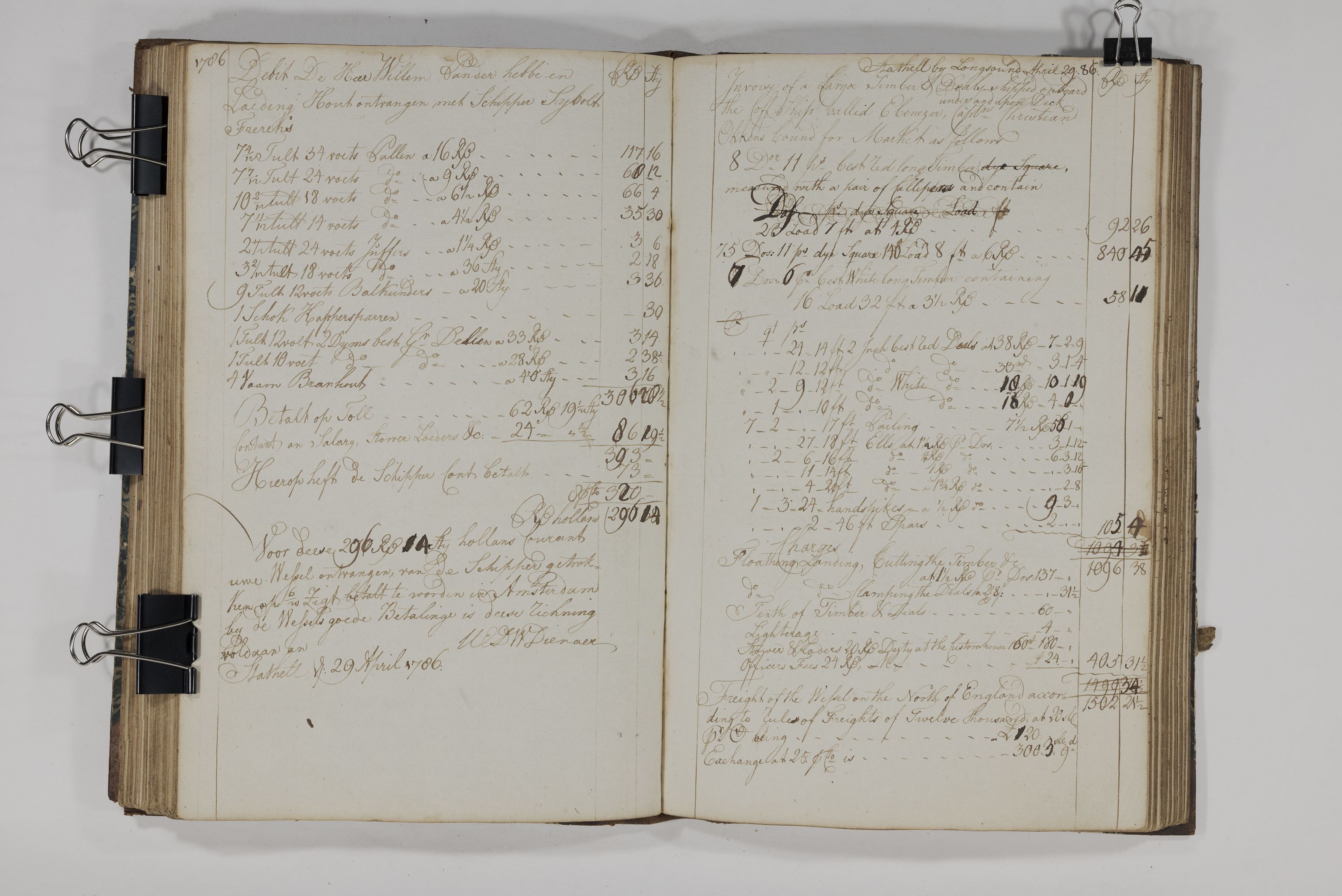 Blehr/ Kjellestad, TEMU/TGM-A-1212/E/Ed/L0001: Skibningsbog, 1781-1790, p. 94