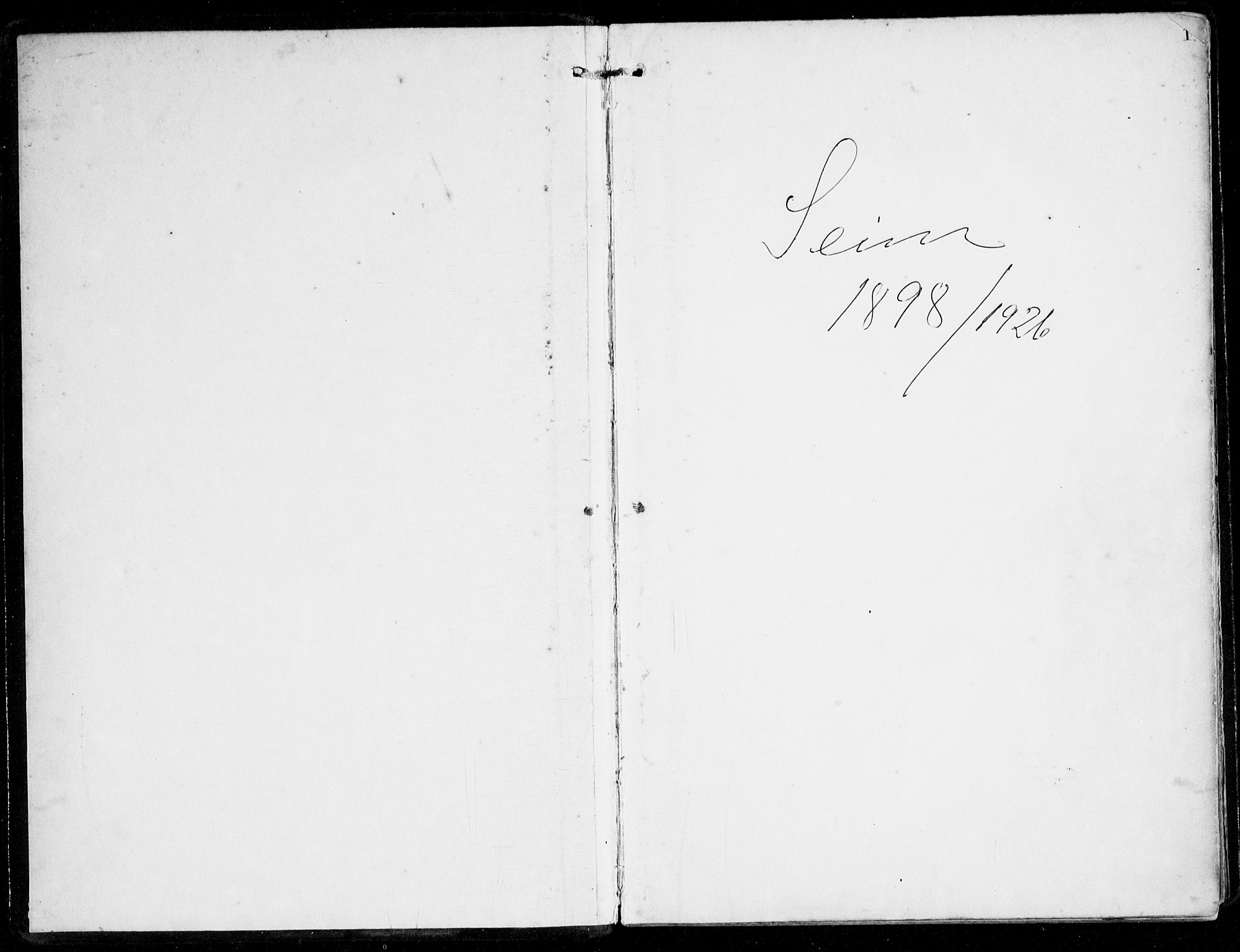 Alversund Sokneprestembete, AV/SAB-A-73901/H/Ha/Haa/Haad/L0004: Parish register (official) no. D 4, 1898-1926, p. 1