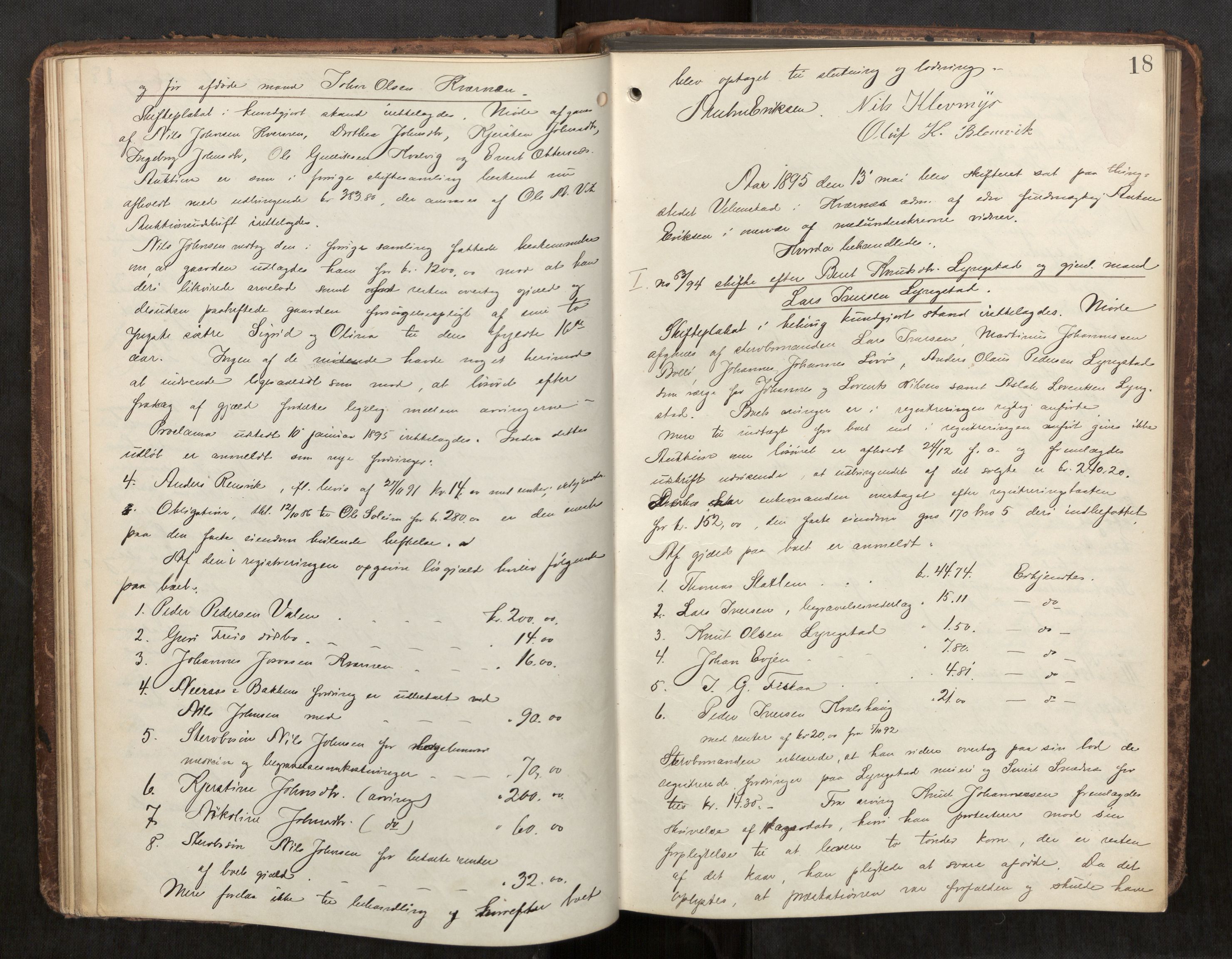Nordmøre sorenskriveri, AV/SAT-A-4132/1/3/3B/L0006: Forhandlingsprotokoll nr. 06, 1894-1900, p. 18
