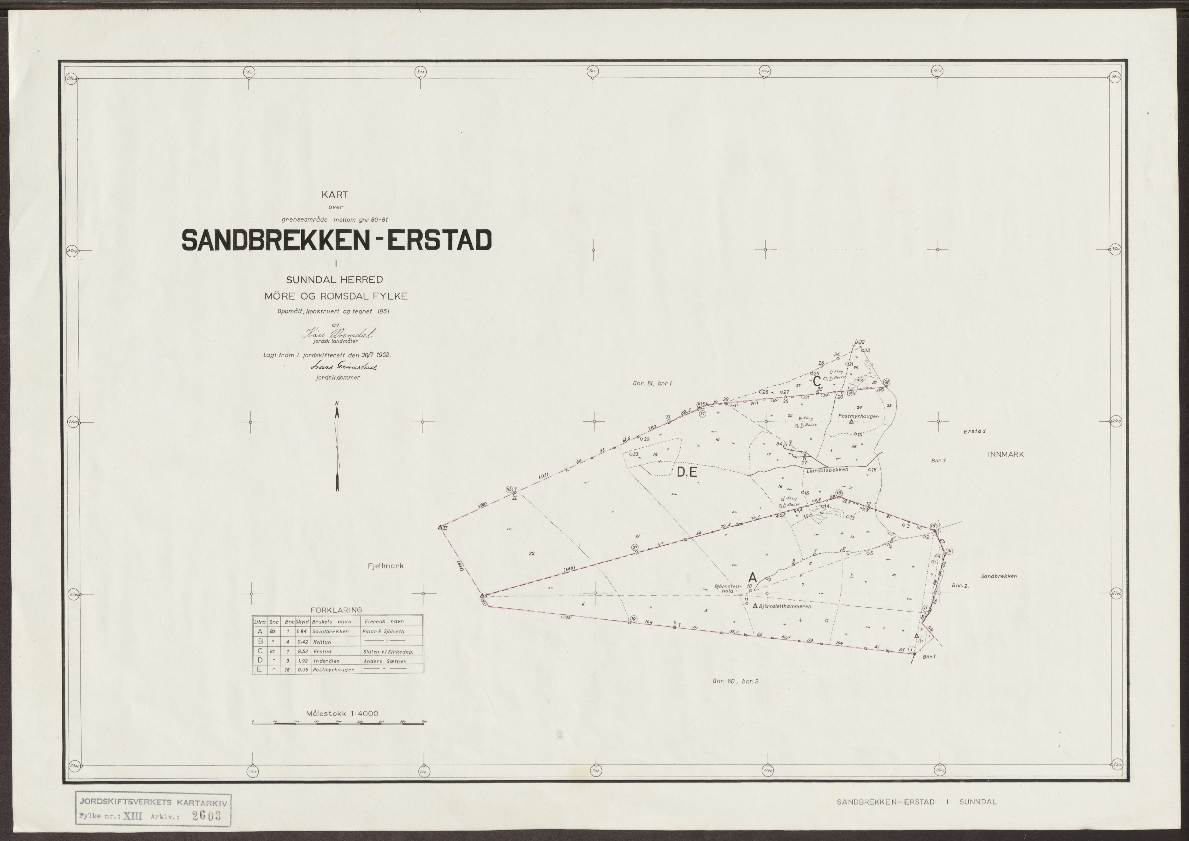 Jordskifteverkets kartarkiv, RA/S-3929/T, 1859-1988, p. 3269
