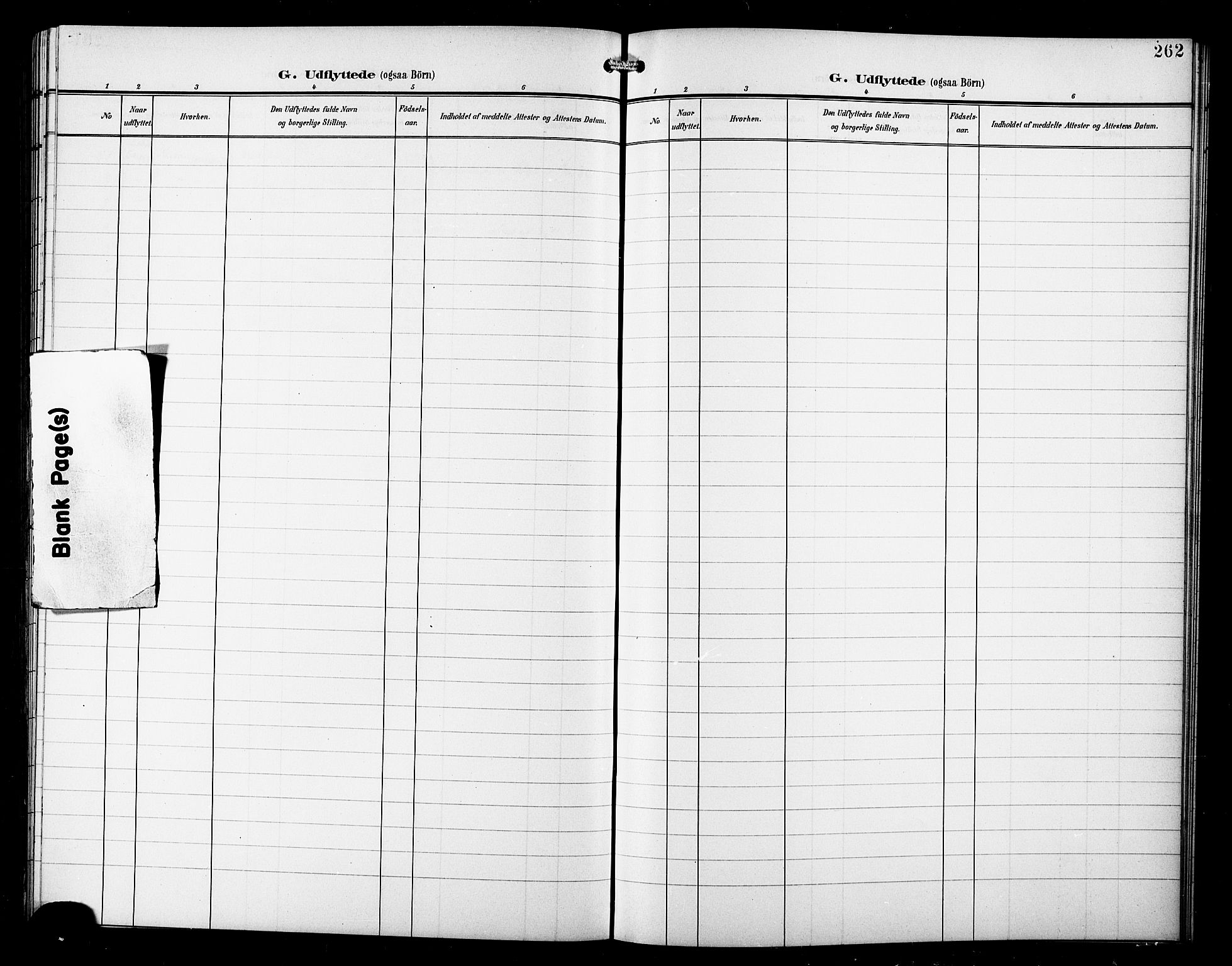Skjervøy sokneprestkontor, SATØ/S-1300/H/Ha/Hab/L0008klokker: Parish register (copy) no. 8, 1900-1910, p. 262