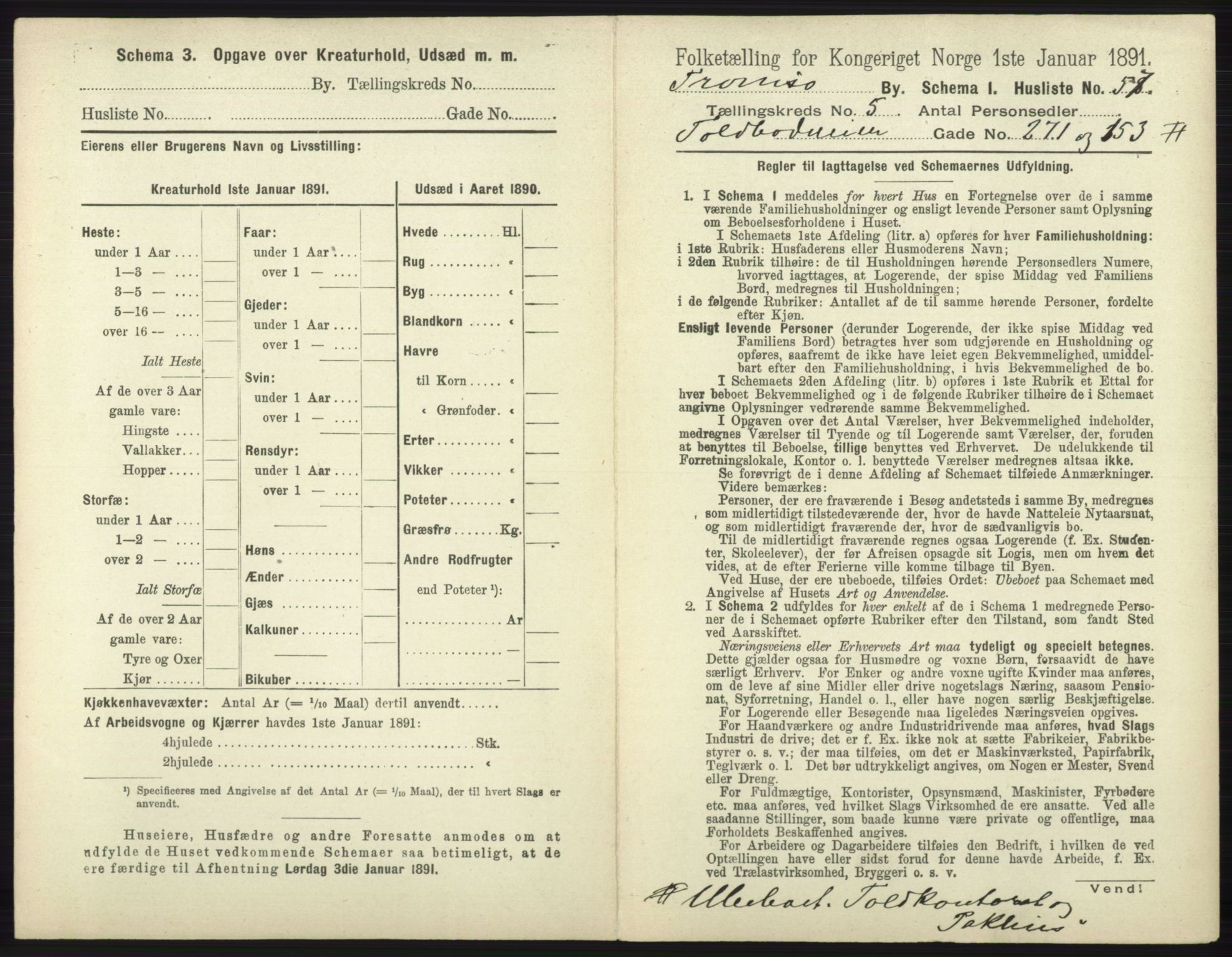 RA, 1891 census for 1902 Tromsø, 1891, p. 4846