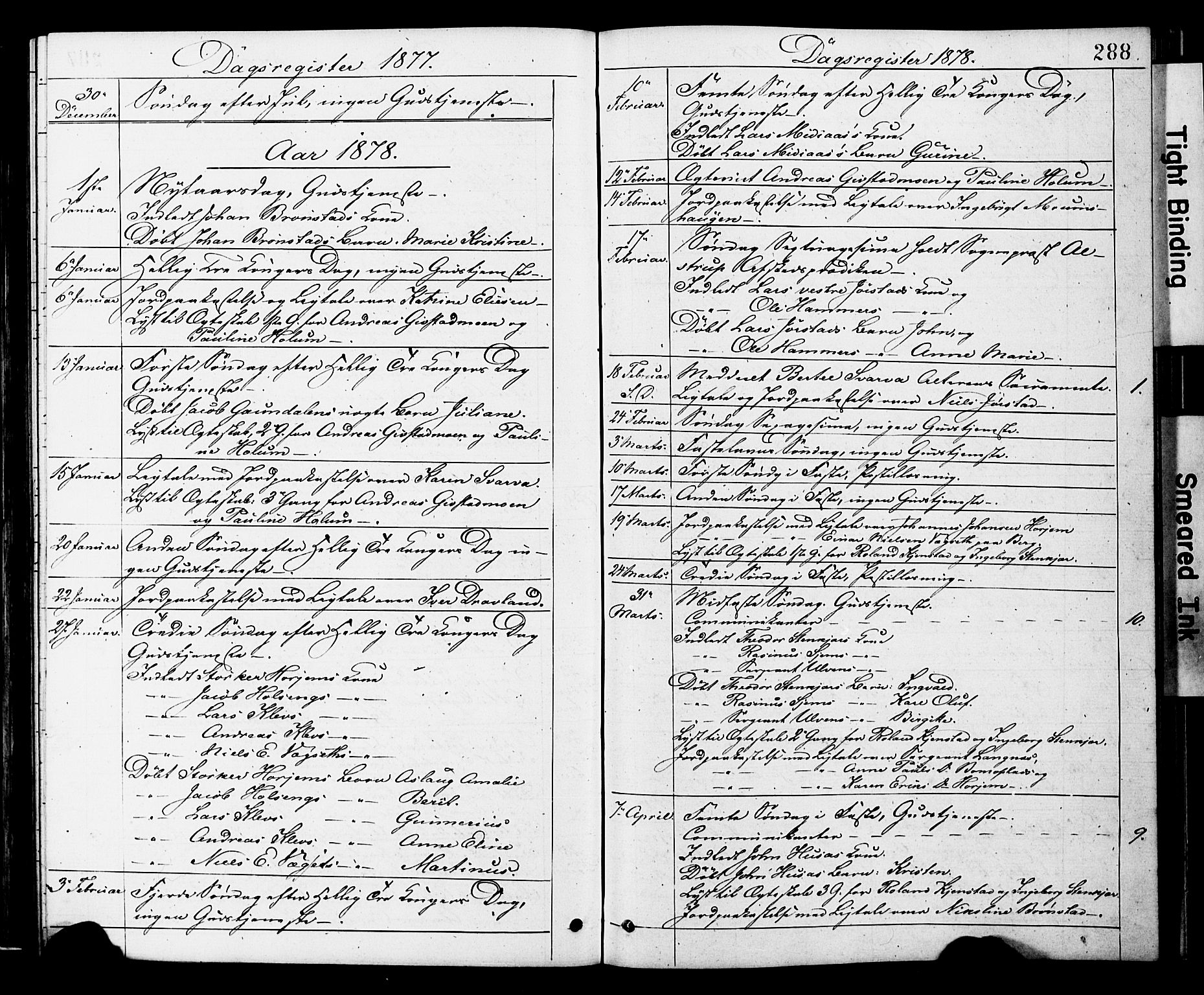 Ministerialprotokoller, klokkerbøker og fødselsregistre - Nord-Trøndelag, SAT/A-1458/749/L0473: Parish register (official) no. 749A07, 1873-1887, p. 288