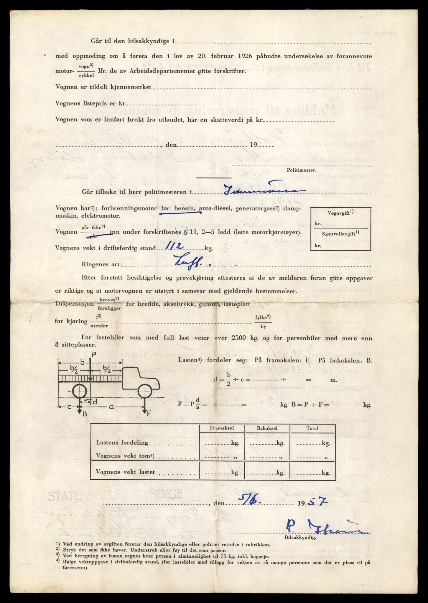 Møre og Romsdal vegkontor - Ålesund trafikkstasjon, AV/SAT-A-4099/F/Fe/L0040: Registreringskort for kjøretøy T 13531 - T 13709, 1927-1998, p. 1646