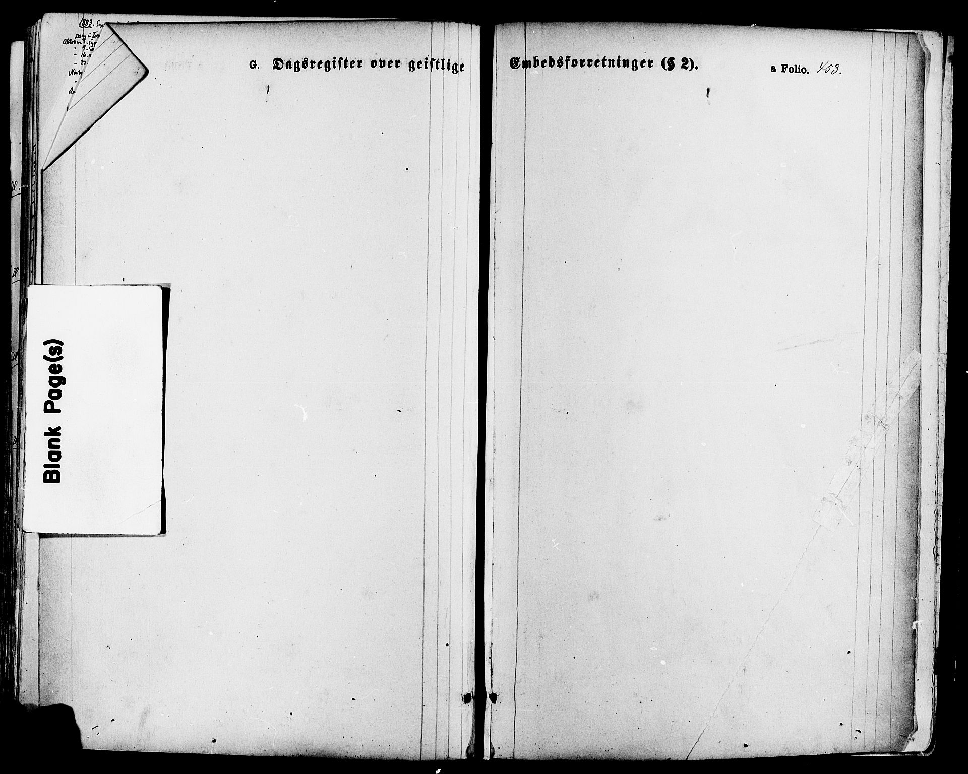 Holt sokneprestkontor, AV/SAK-1111-0021/F/Fa/L0010: Parish register (official) no. A 10, 1872-1885, p. 453