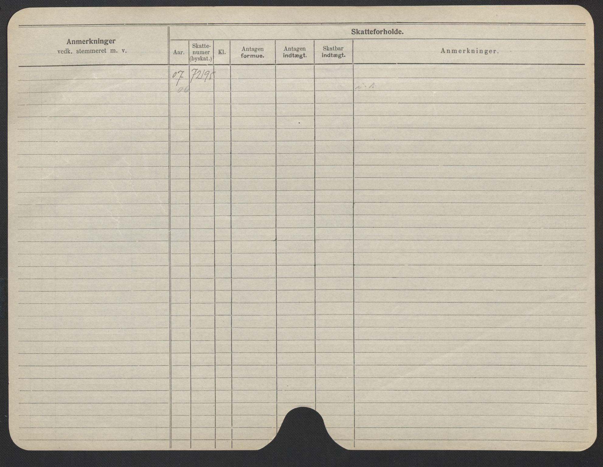 Oslo folkeregister, Registerkort, AV/SAO-A-11715/F/Fa/Fac/L0024: Kvinner, 1906-1914, p. 222b