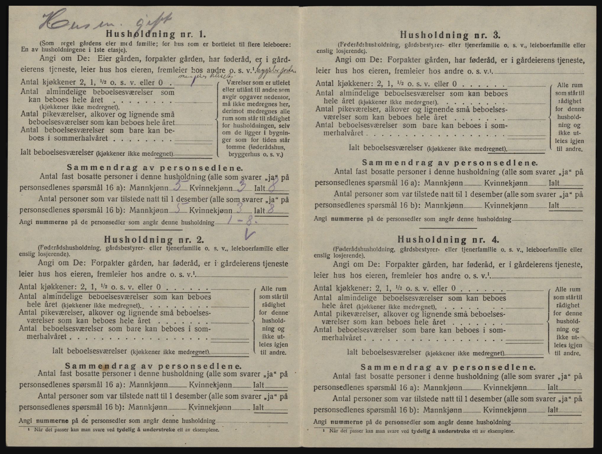 SAT, 1920 census for Hitra, 1920, p. 550