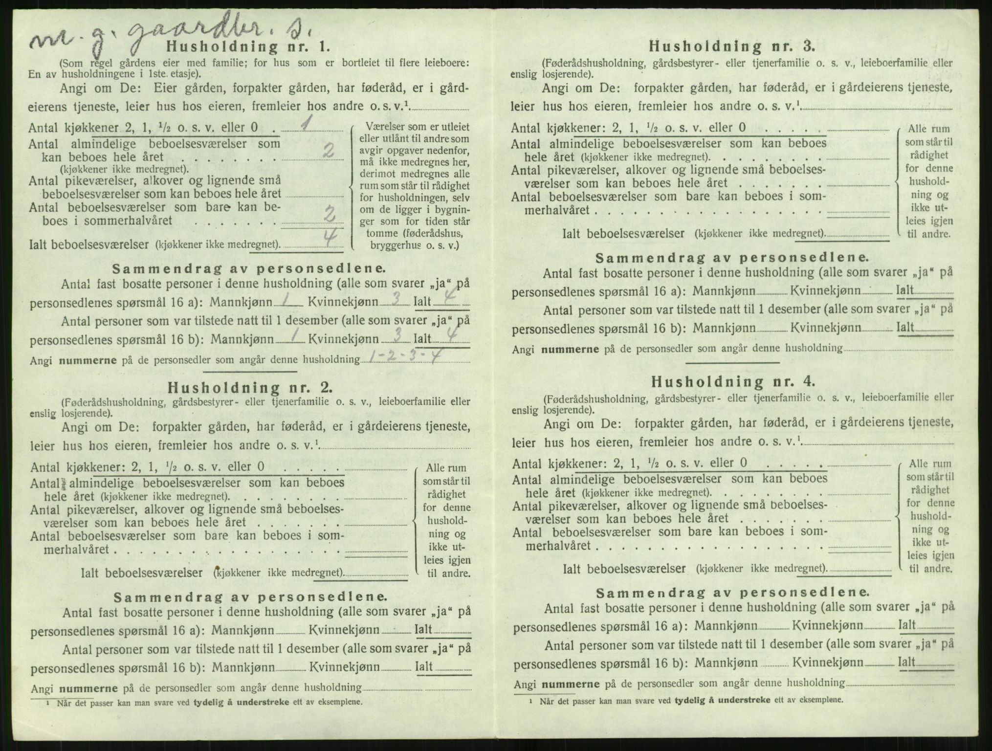 SAT, 1920 census for Ørskog, 1920, p. 277