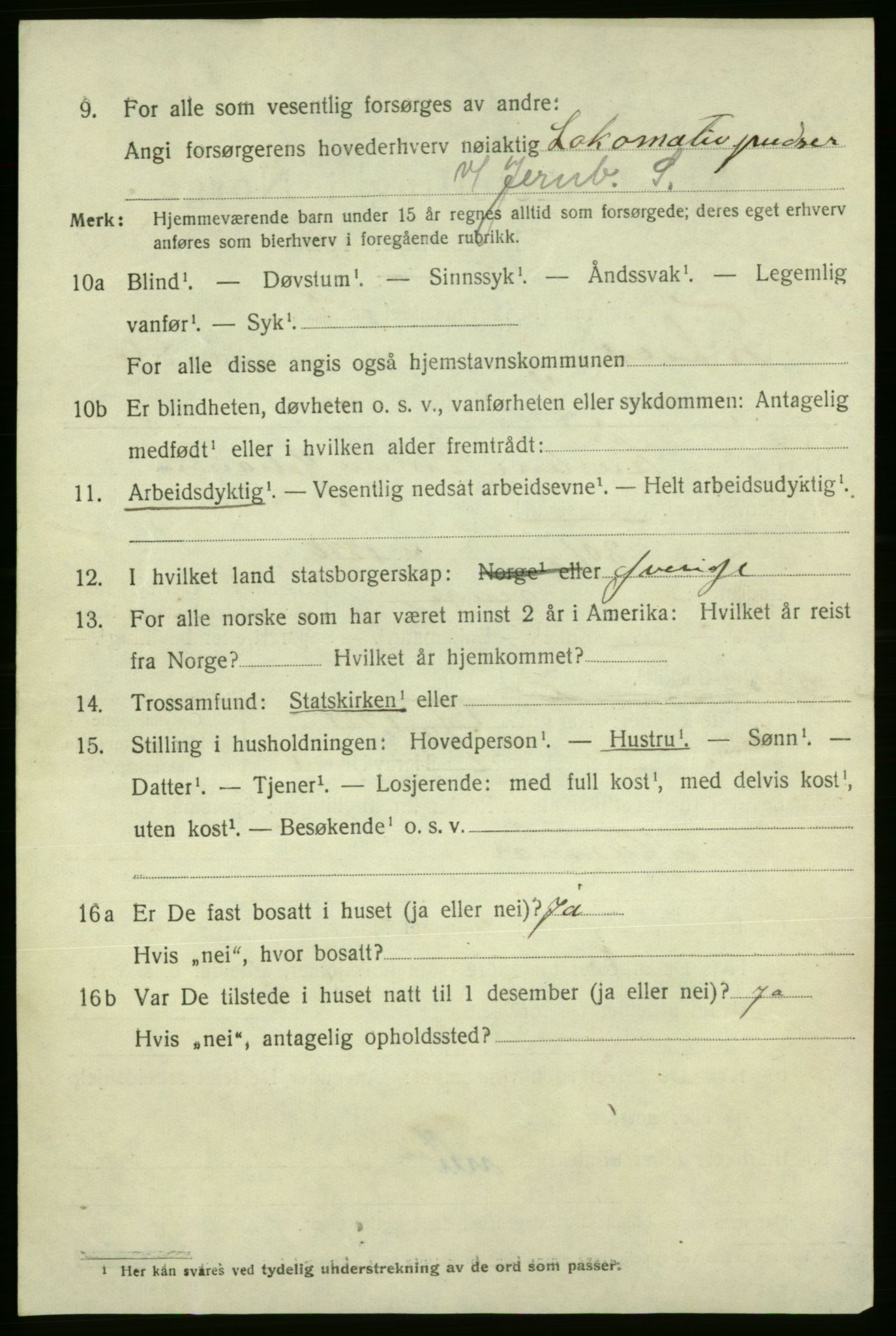 SAO, 1920 census for Fredrikshald, 1920, p. 12933