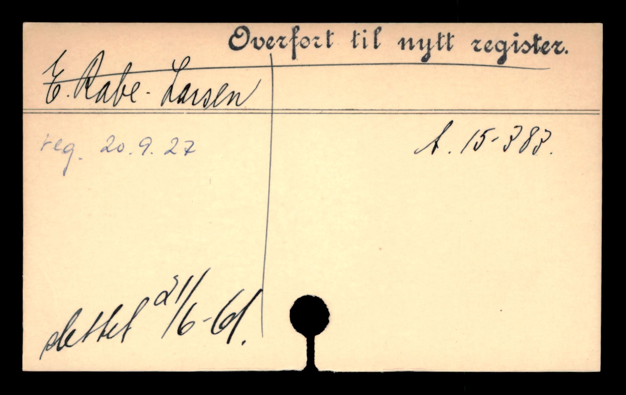 Oslo byfogd, Handelsregisteret, AV/SAT-A-10867/G/Ga/Gad/L0041: Kartotekkort - Slettede foretak, Er-Fim, 1890-1990