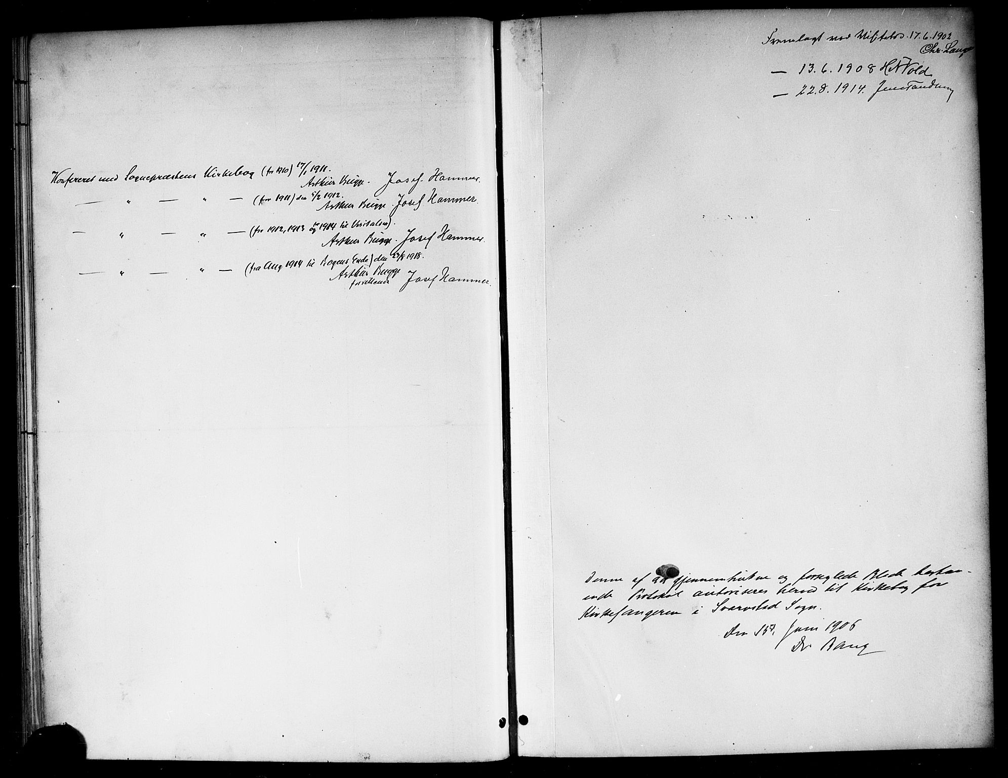 Lardal kirkebøker, SAKO/A-350/G/Ga/L0002: Parish register (copy) no. I 2, 1901-1916