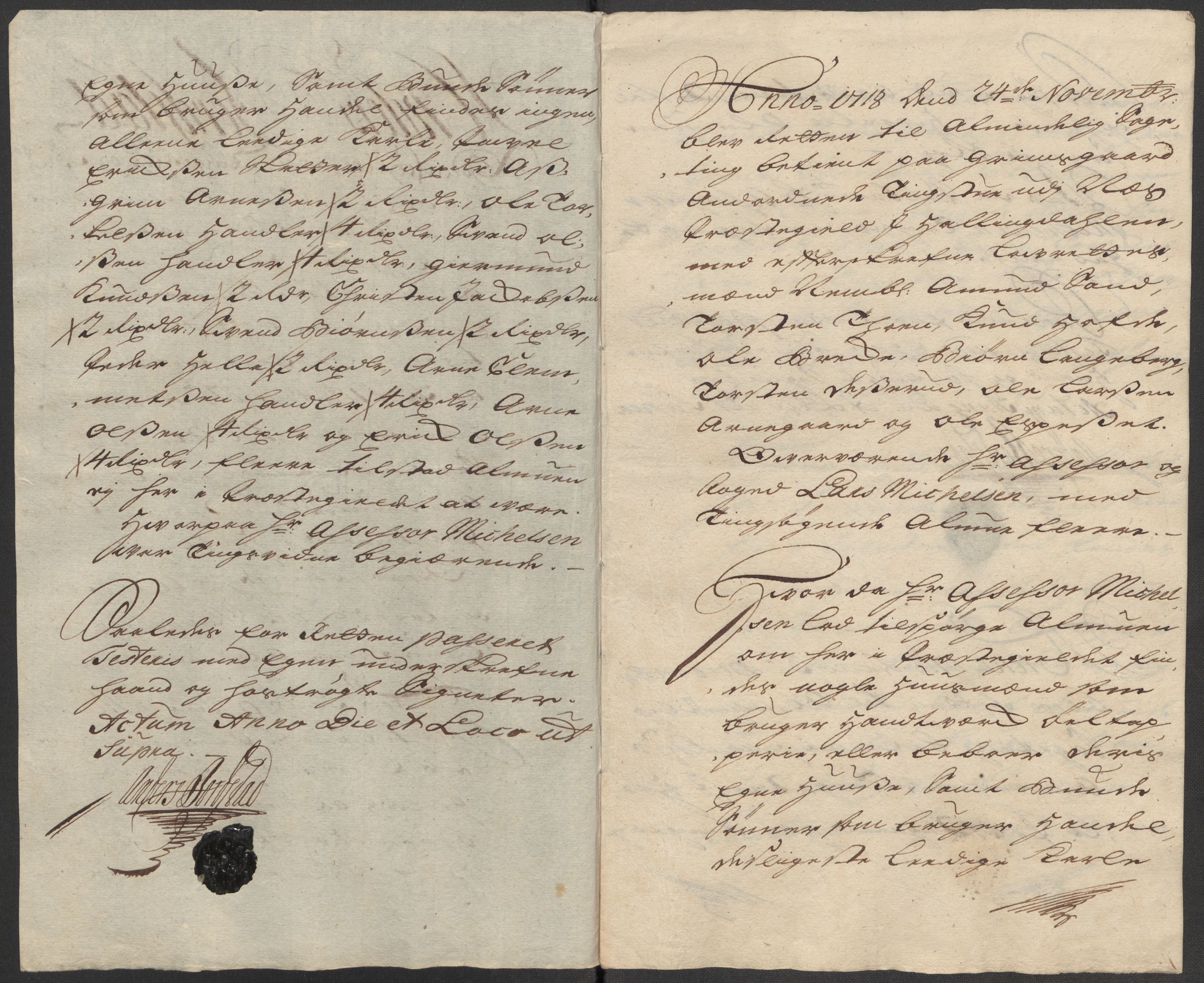 Rentekammeret inntil 1814, Reviderte regnskaper, Fogderegnskap, RA/EA-4092/R23/L1476: Fogderegnskap Ringerike og Hallingdal, 1718, p. 67