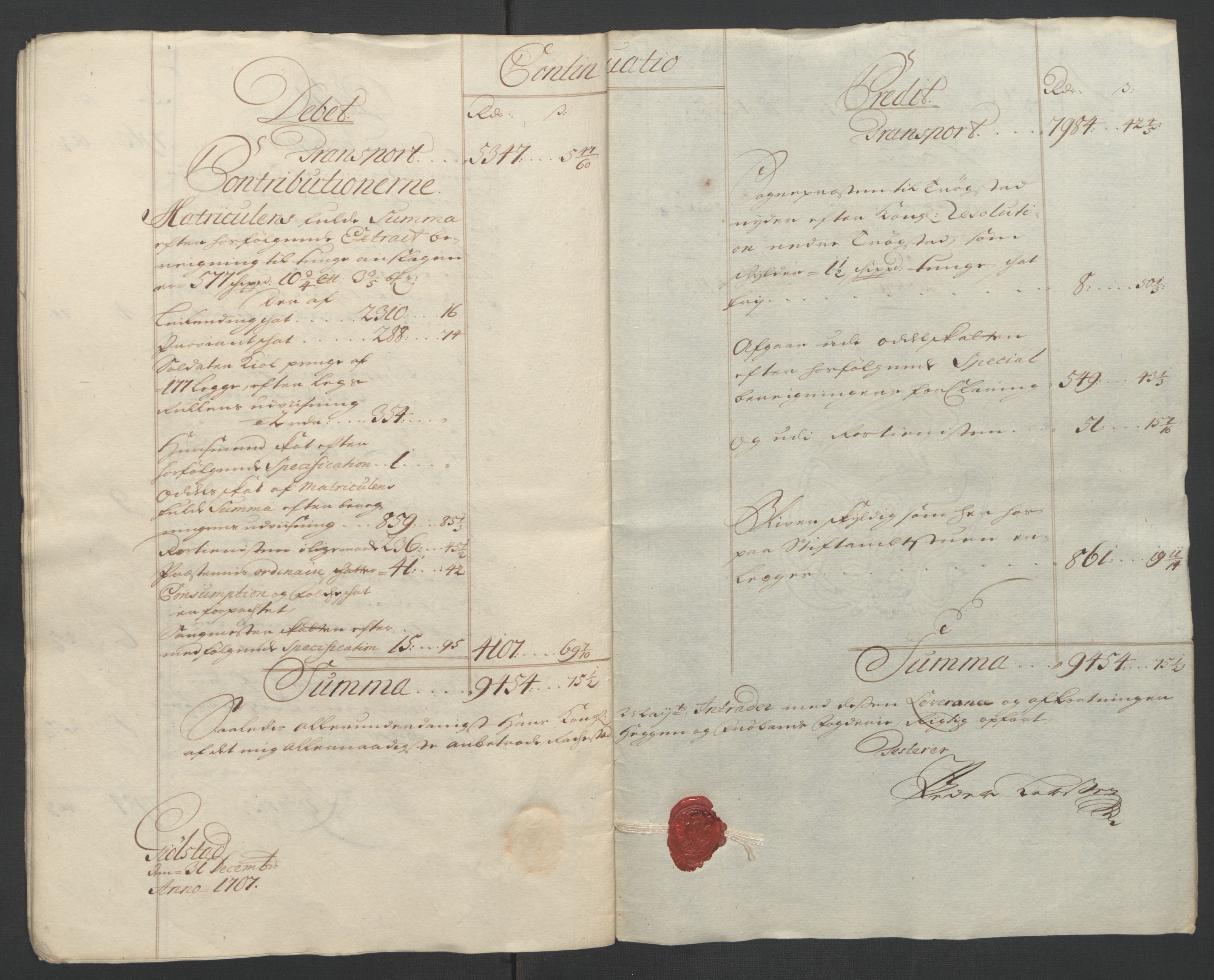 Rentekammeret inntil 1814, Reviderte regnskaper, Fogderegnskap, AV/RA-EA-4092/R07/L0299: Fogderegnskap Rakkestad, Heggen og Frøland, 1707, p. 18