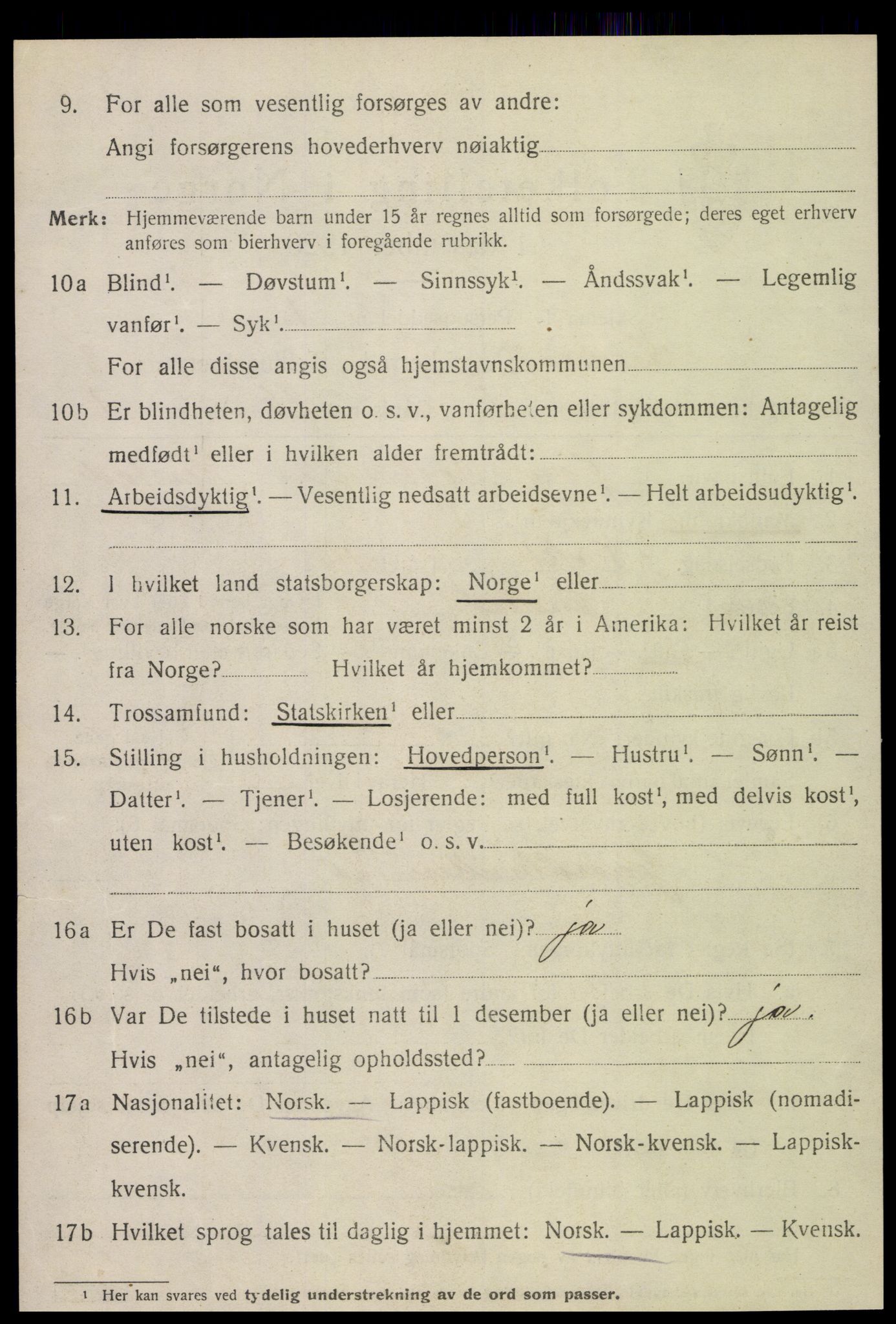 SAT, 1920 census for Inderøy, 1920, p. 5604