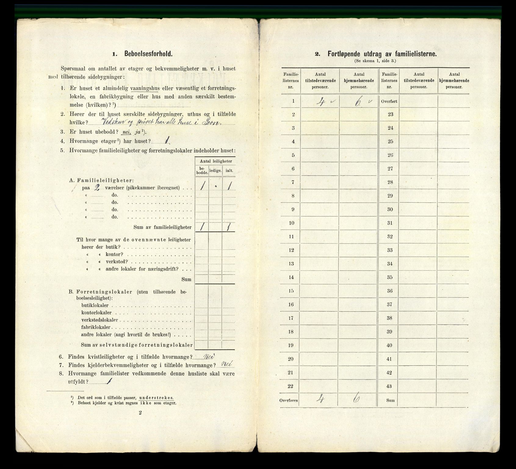 RA, 1910 census for Son, 1910, p. 20