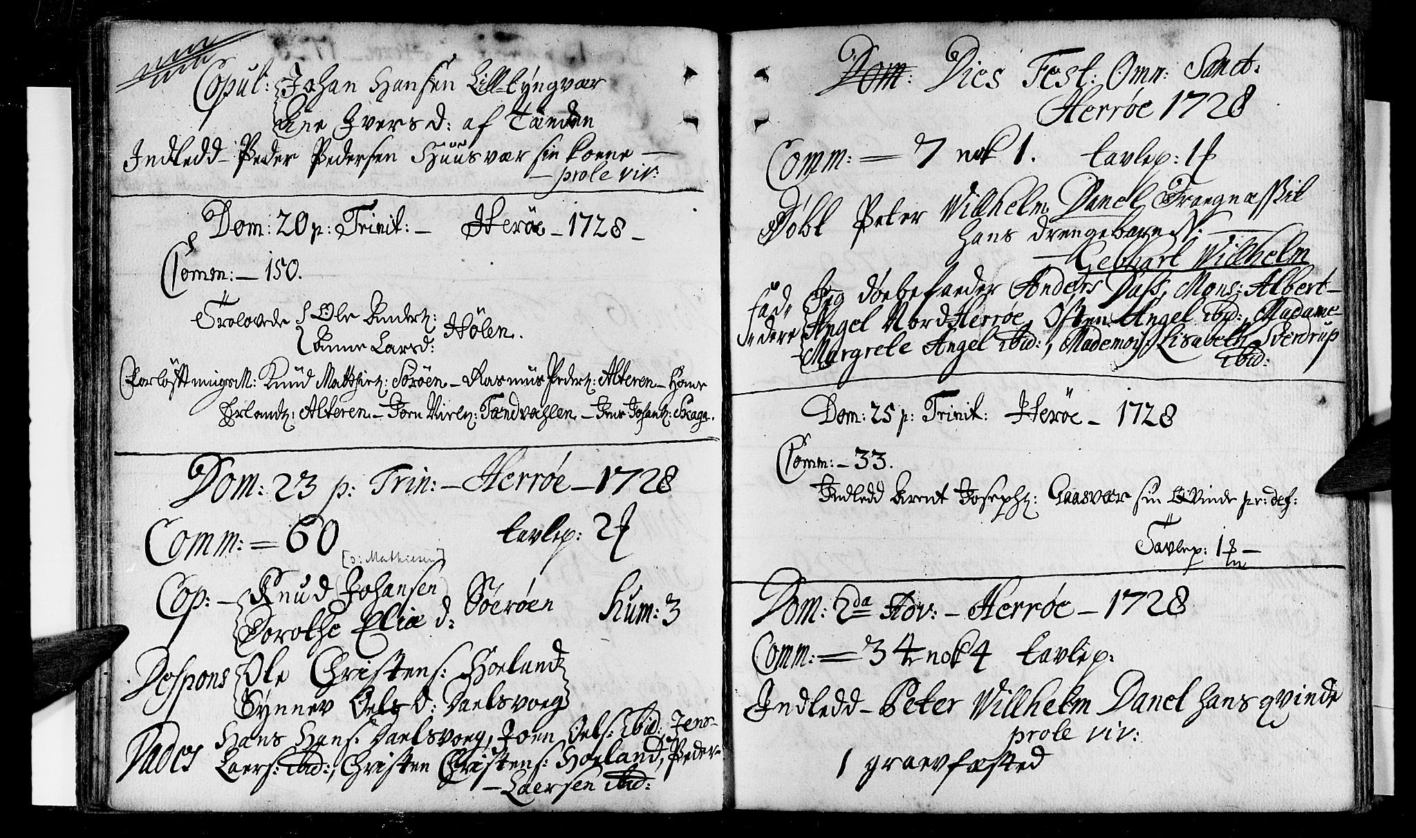 Ministerialprotokoller, klokkerbøker og fødselsregistre - Nordland, AV/SAT-A-1459/834/L0503: Parish register (official) no. 834A01, 1714-1737