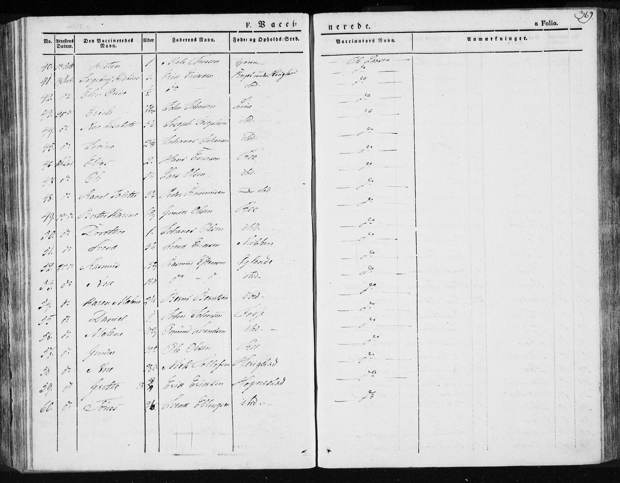 Lye sokneprestkontor, AV/SAST-A-101794/001/30BA/L0004: Parish register (official) no. A 4, 1826-1841, p. 369