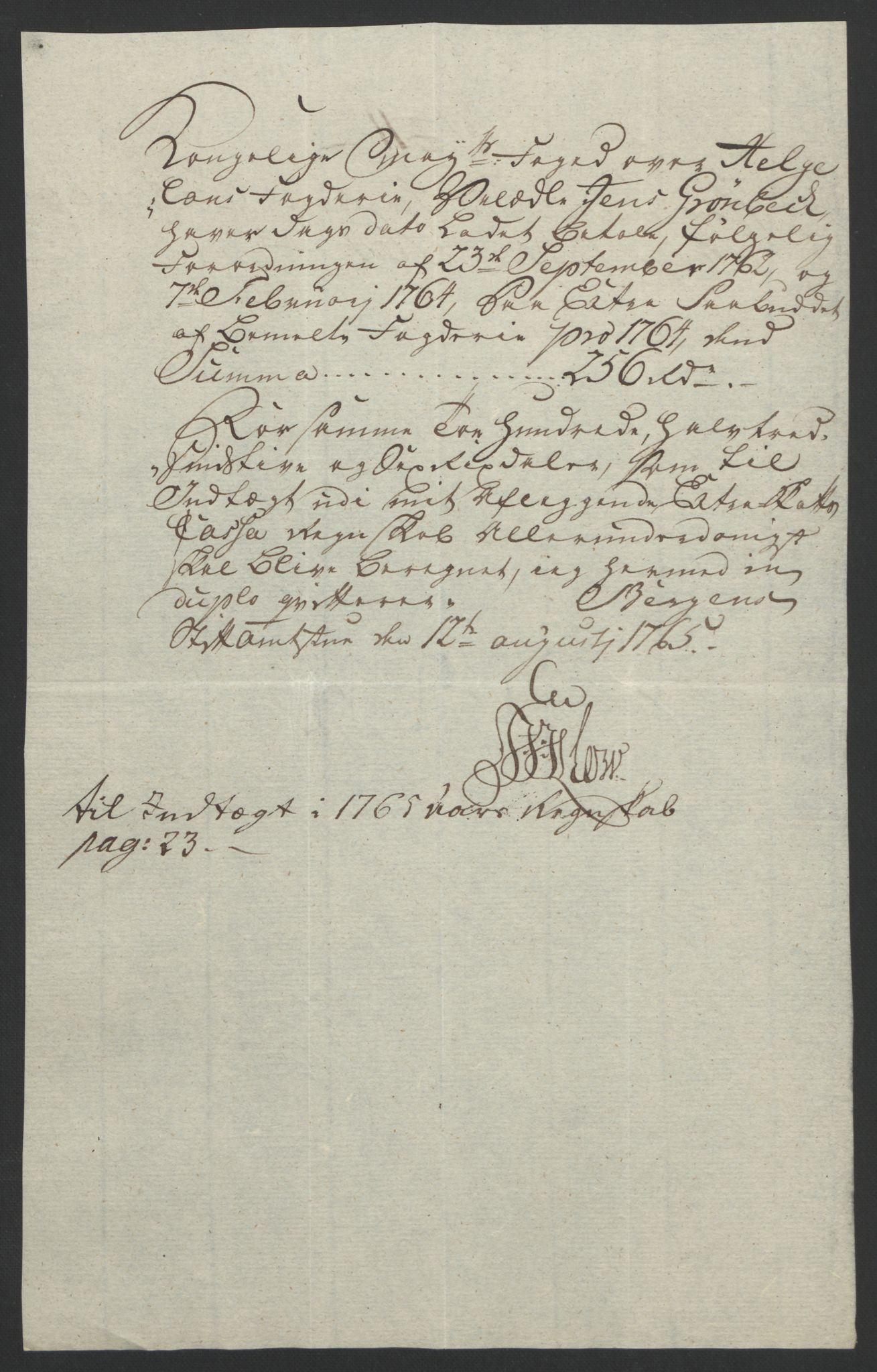 Rentekammeret inntil 1814, Reviderte regnskaper, Fogderegnskap, AV/RA-EA-4092/R65/L4573: Ekstraskatten Helgeland, 1762-1772, p. 84