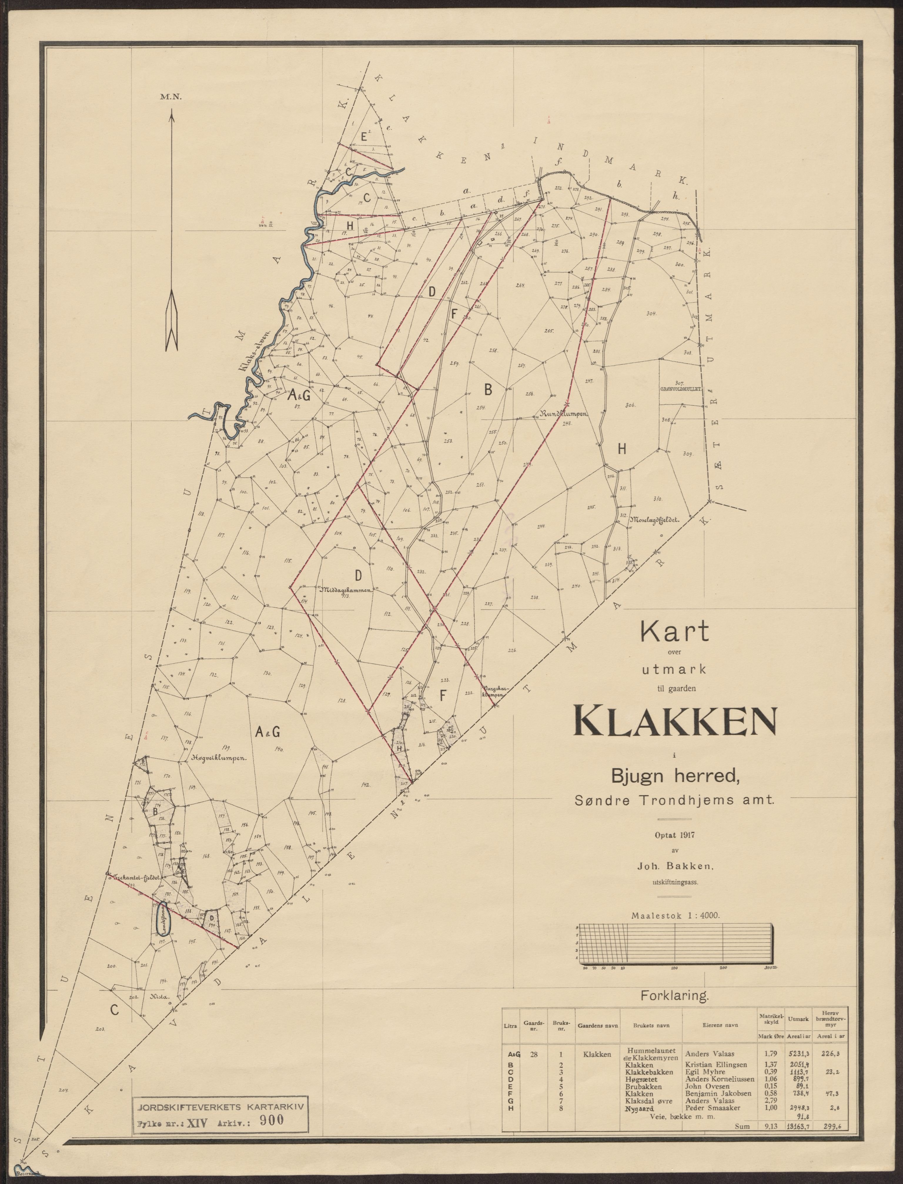 Jordskifteverkets kartarkiv, RA/S-3929/T, 1859-1988, p. 1430