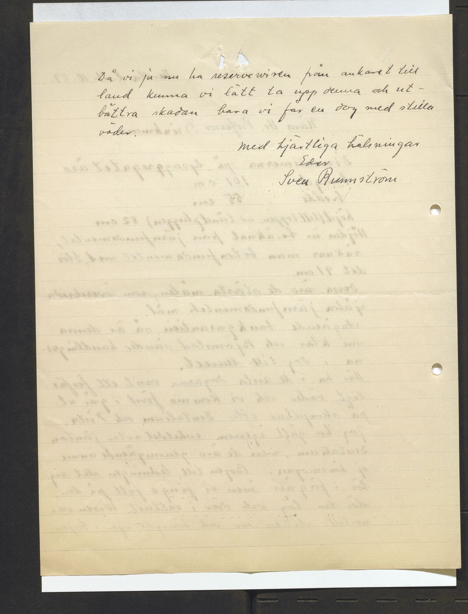 Bergens Museum, AV/SAB-A-17301/13/D/L0002: Korrespondanse , 1928-1940, p. 201