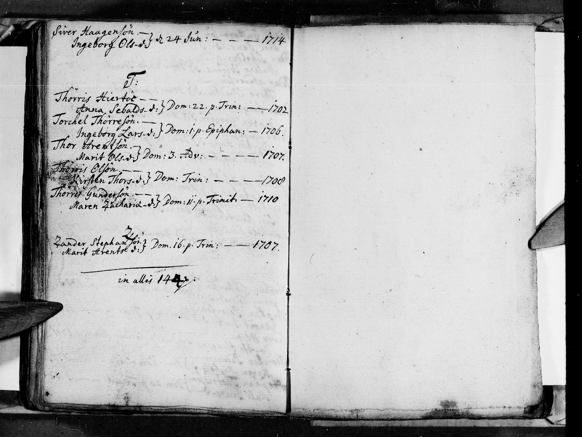 Ministerialprotokoller, klokkerbøker og fødselsregistre - Nordland, AV/SAT-A-1459/853/L0764: Parish register (official) no. 853A03, 1697-1715