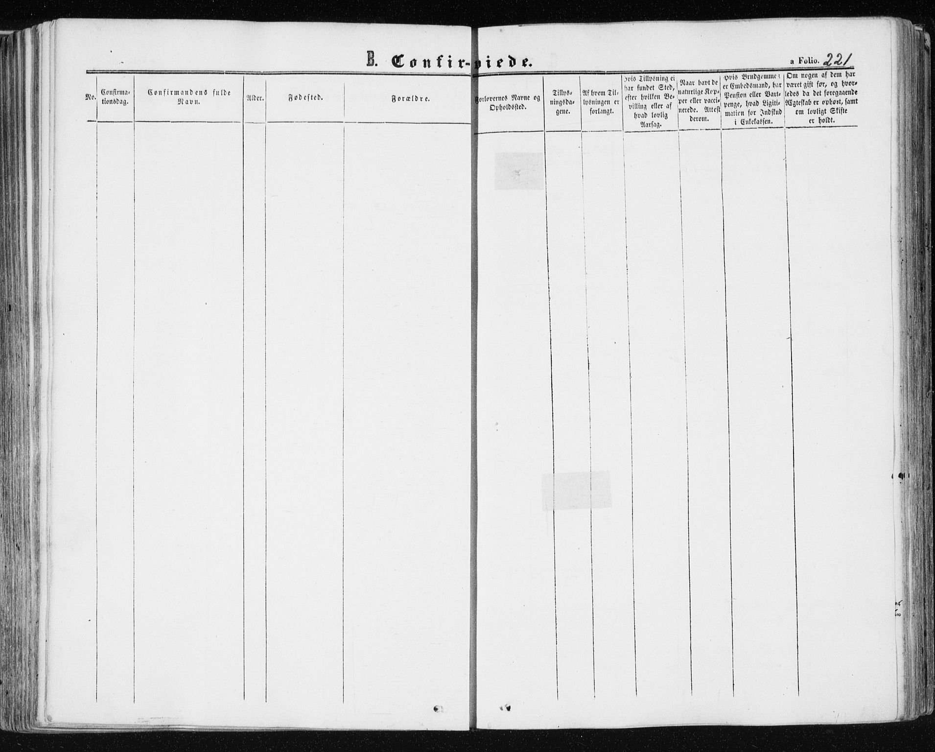 Ministerialprotokoller, klokkerbøker og fødselsregistre - Nord-Trøndelag, SAT/A-1458/709/L0075: Parish register (official) no. 709A15, 1859-1870, p. 221
