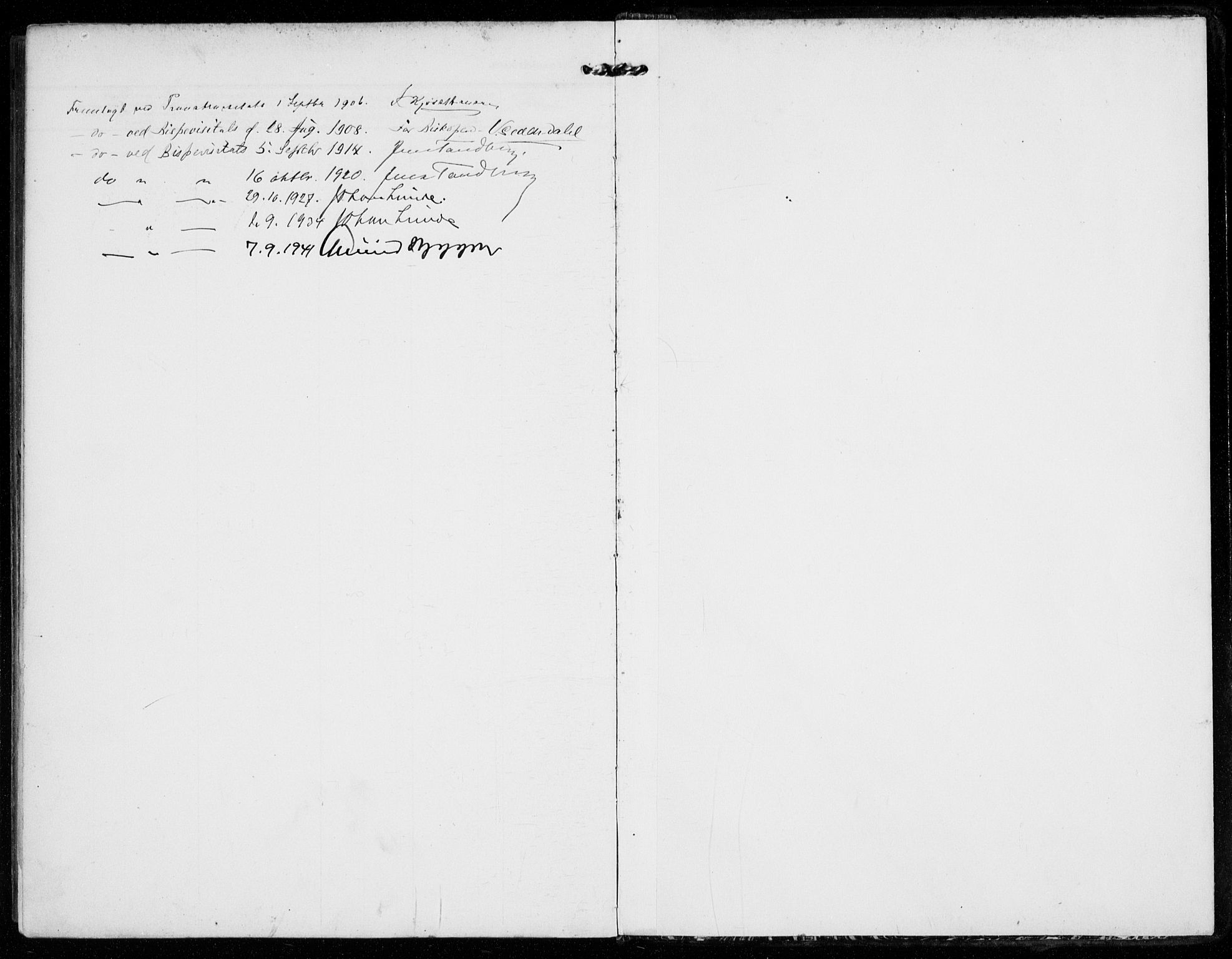 Vestby prestekontor Kirkebøker, AV/SAO-A-10893/F/Fc/L0002: Parish register (official) no. III 2, 1906-1940