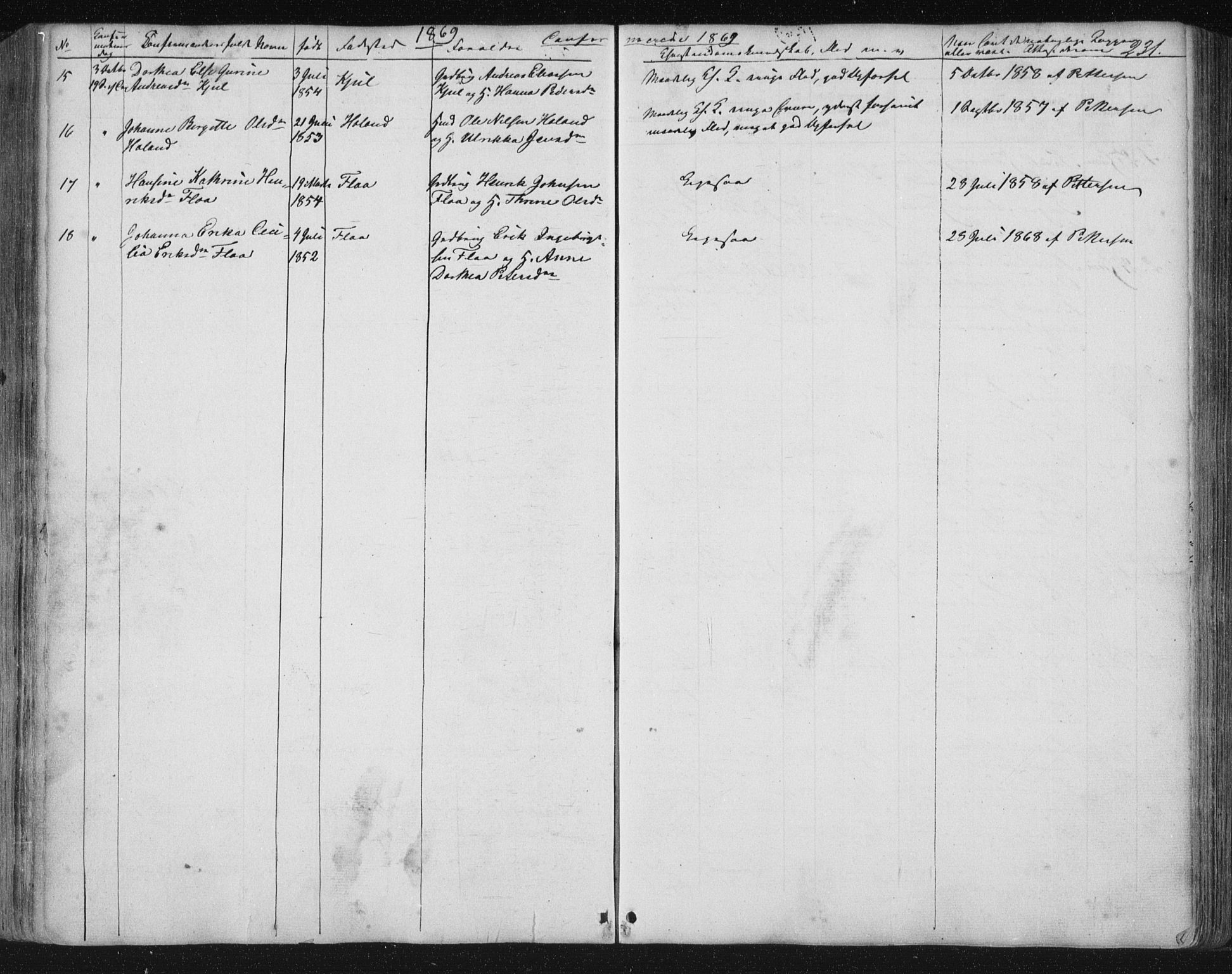 Ministerialprotokoller, klokkerbøker og fødselsregistre - Nordland, AV/SAT-A-1459/816/L0240: Parish register (official) no. 816A06, 1846-1870, p. 231