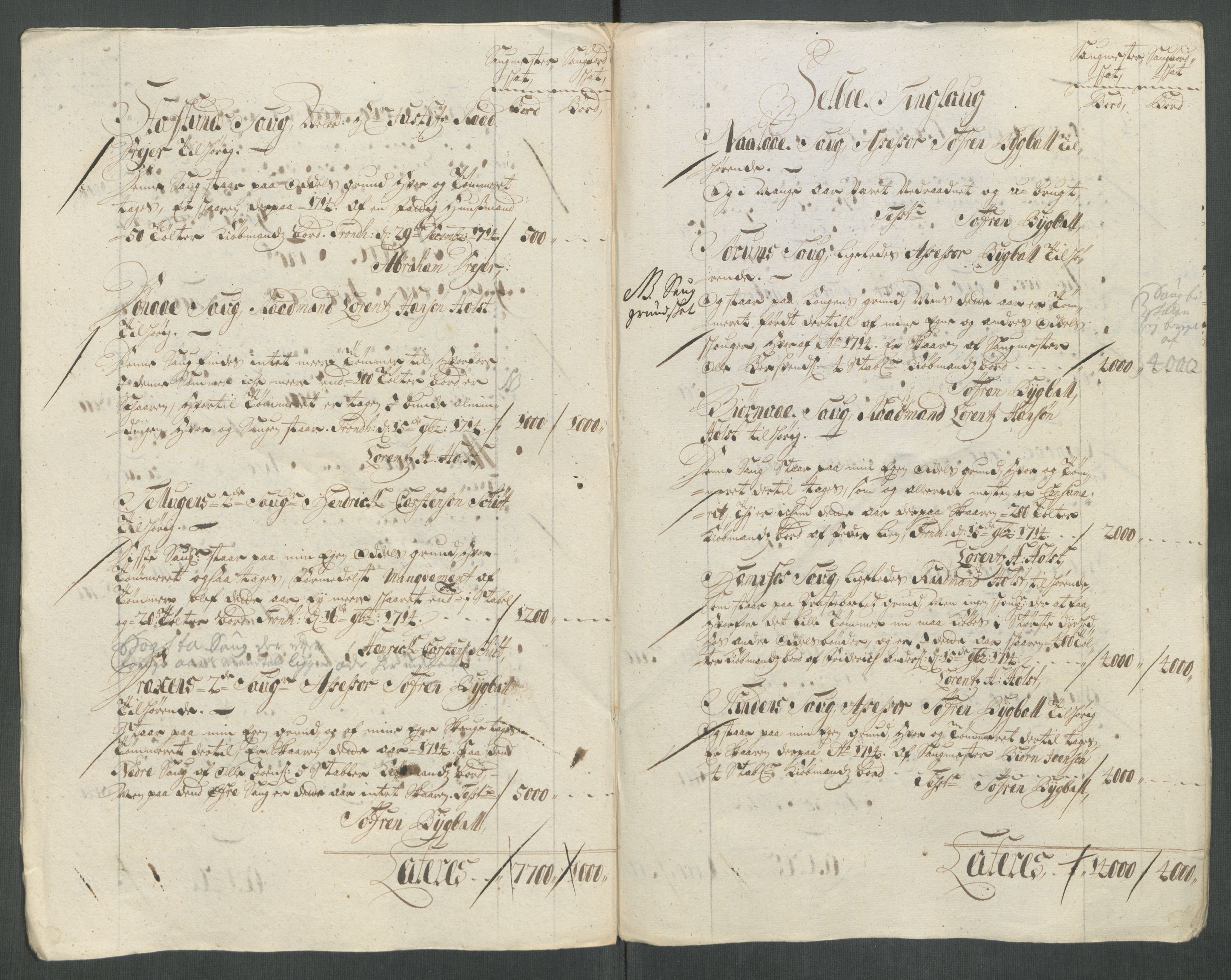 Rentekammeret inntil 1814, Reviderte regnskaper, Fogderegnskap, AV/RA-EA-4092/R61/L4114: Fogderegnskap Strinda og Selbu, 1714, p. 115