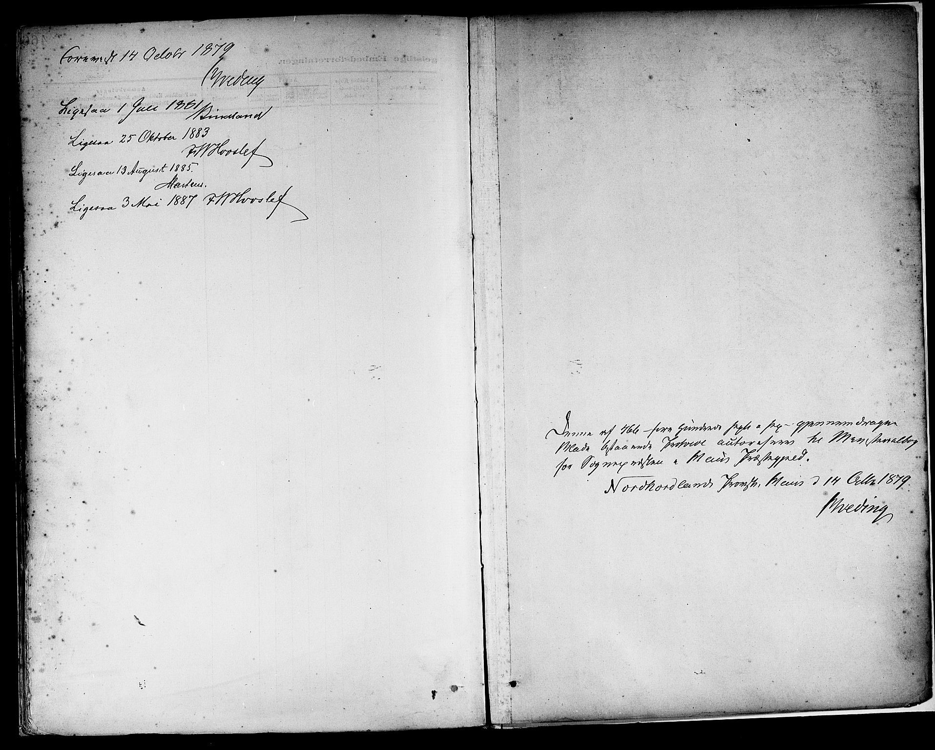 Haus sokneprestembete, SAB/A-75601/H/Haa: Parish register (official) no. A 19II, 1878-1886