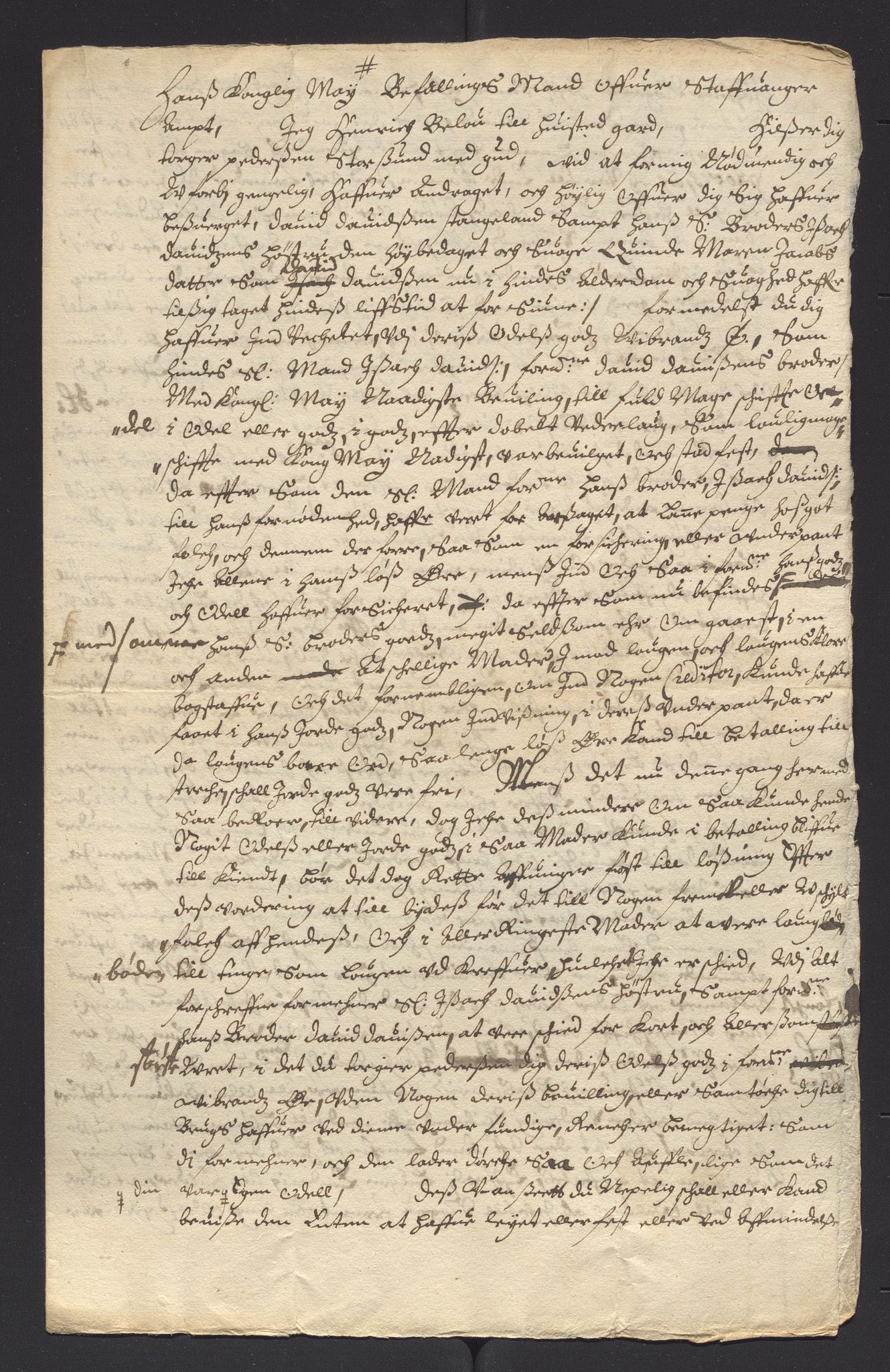 Stavanger len, AV/SAST-A-101870/Ob/L0041: Diverse, 1667-1670, p. 97