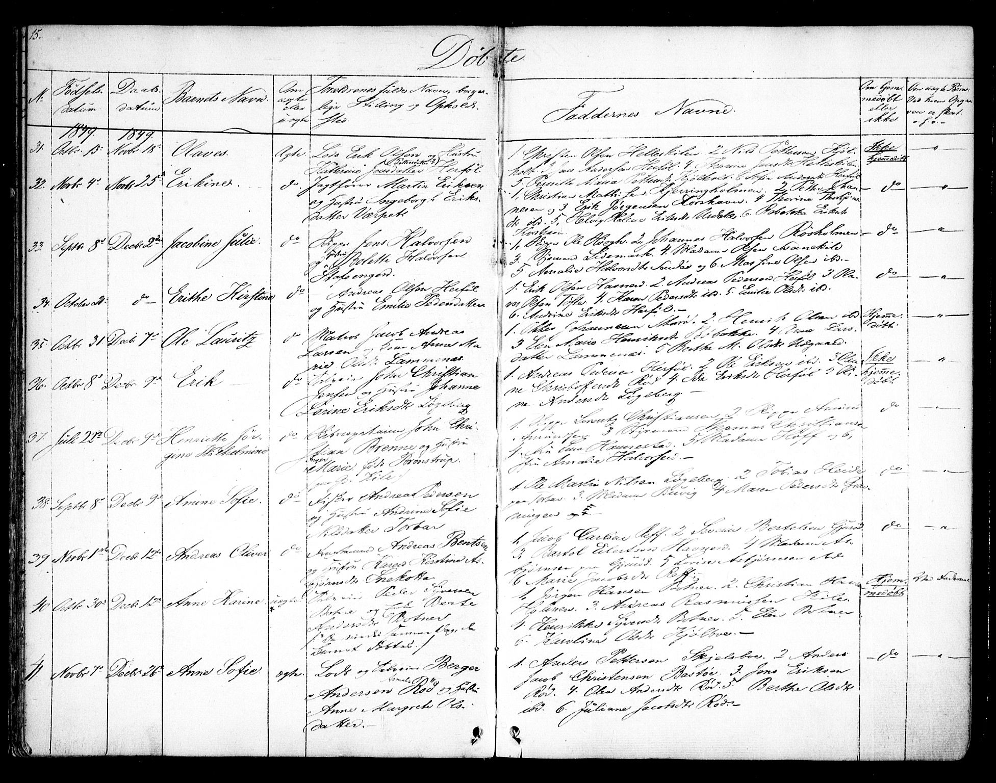 Hvaler prestekontor Kirkebøker, AV/SAO-A-2001/F/Fa/L0006: Parish register (official) no. I 6, 1846-1863, p. 15