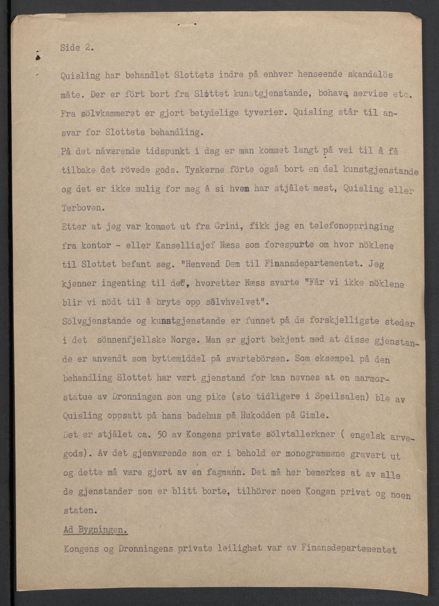 Landssvikarkivet, Oslo politikammer, AV/RA-S-3138-01/D/Da/L0003: Dnr. 29, 1945, p. 2636