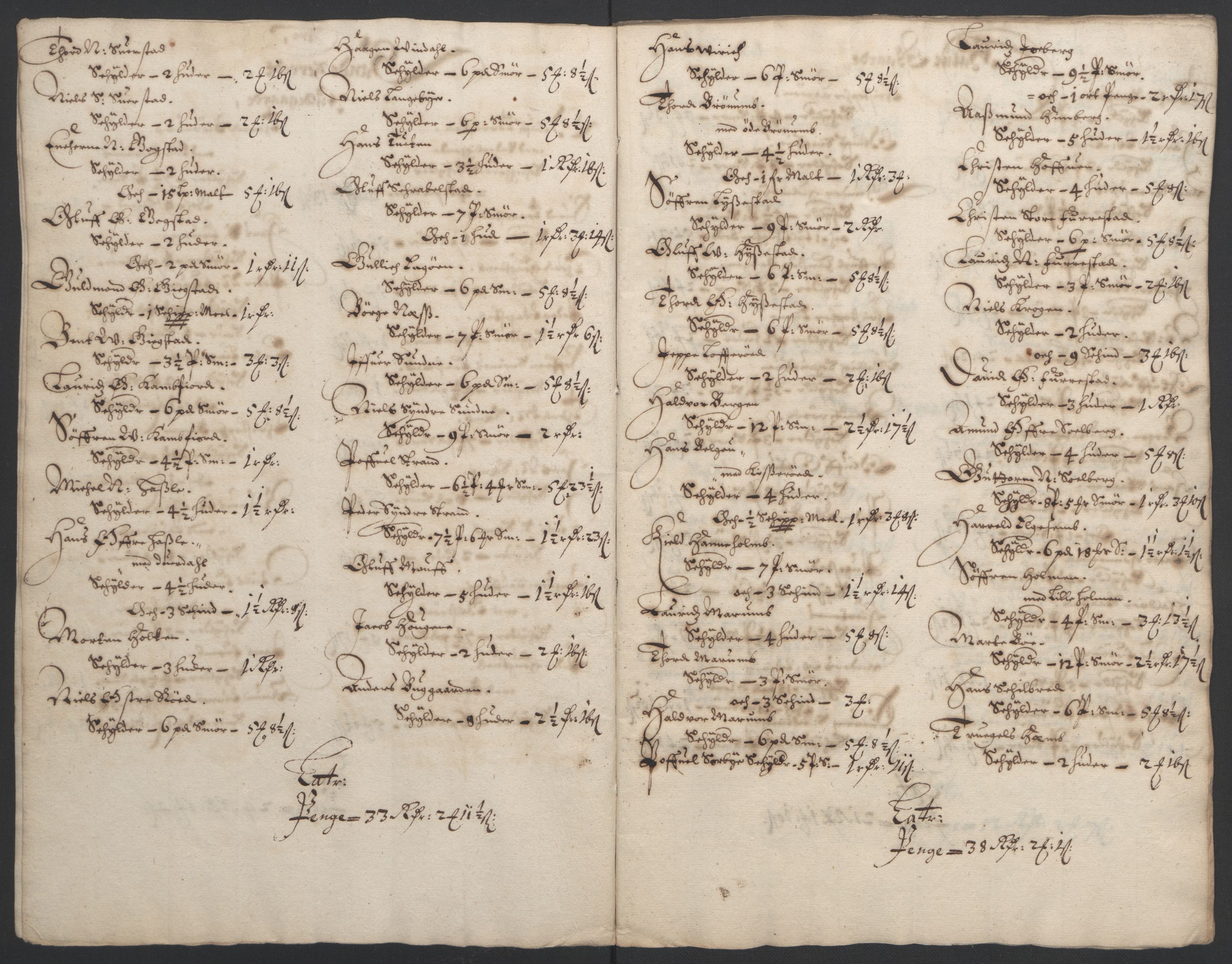 Rentekammeret inntil 1814, Reviderte regnskaper, Fogderegnskap, RA/EA-4092/R33/L1965: Fogderegnskap Larvik grevskap, 1669-1670, p. 38