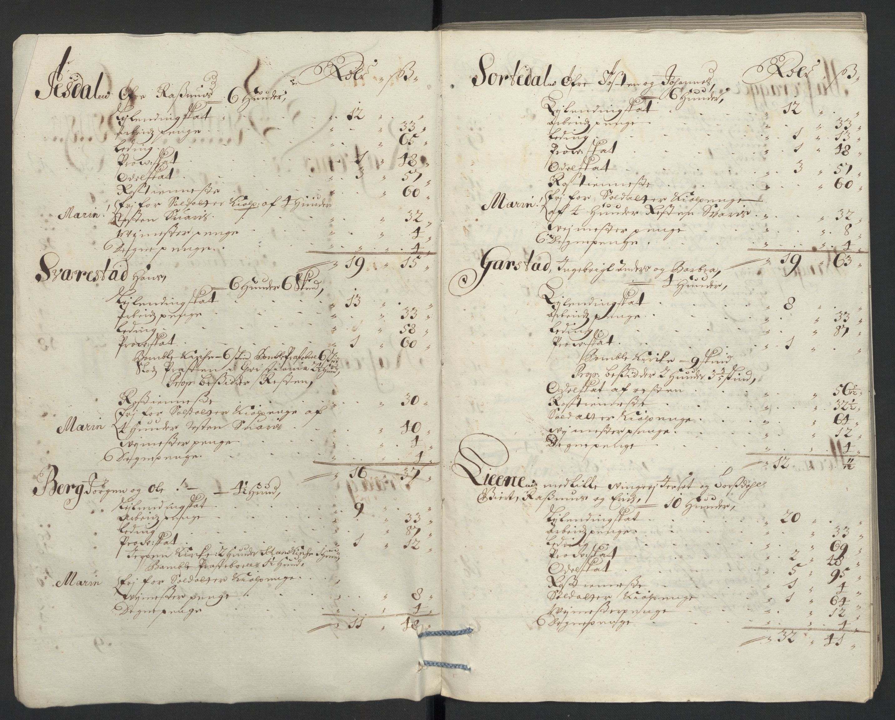 Rentekammeret inntil 1814, Reviderte regnskaper, Fogderegnskap, RA/EA-4092/R36/L2095: Fogderegnskap Øvre og Nedre Telemark og Bamble, 1696, p. 53