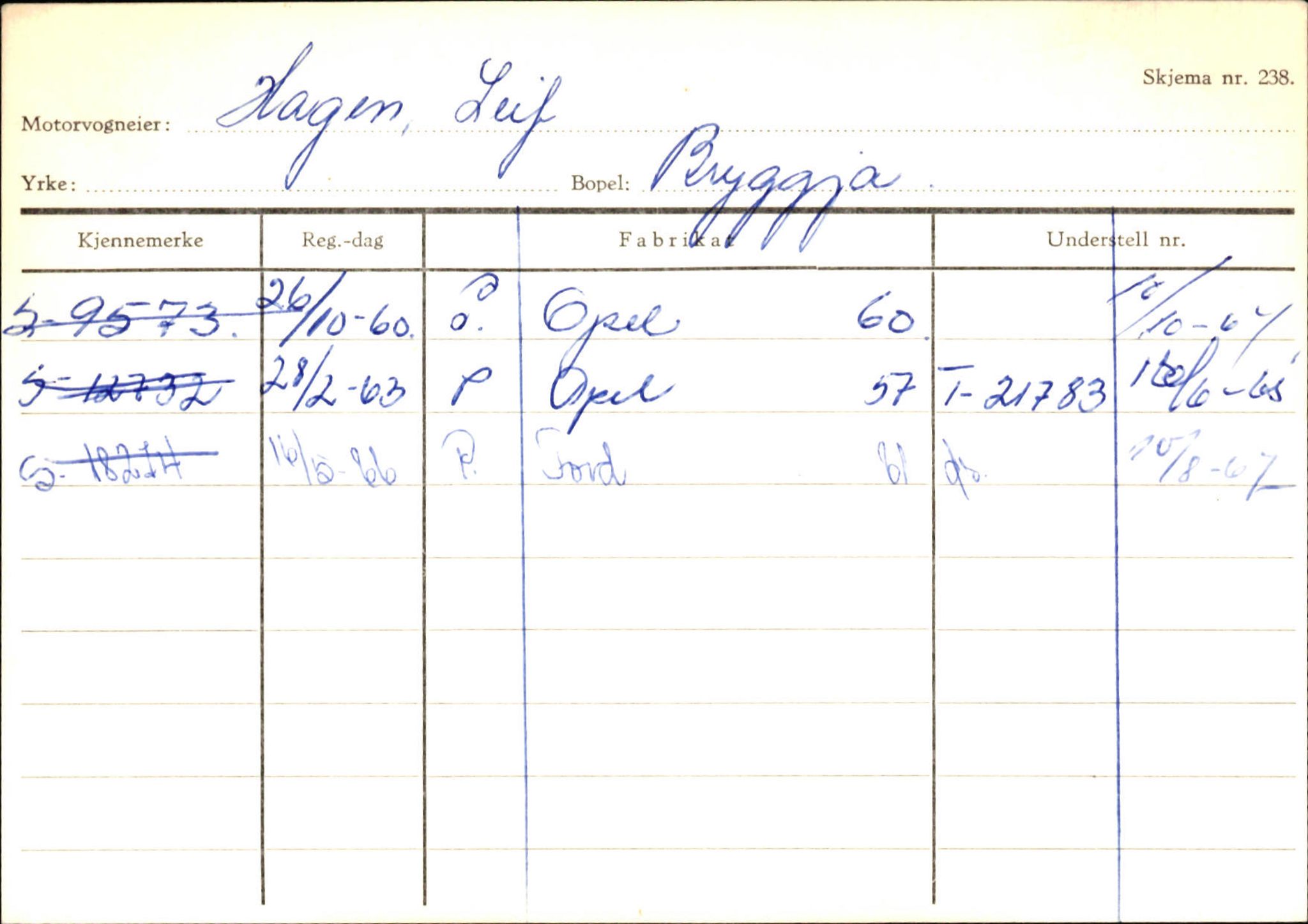 Statens vegvesen, Sogn og Fjordane vegkontor, AV/SAB-A-5301/4/F/L0144: Registerkort Vågsøy A-R, 1945-1975, p. 803