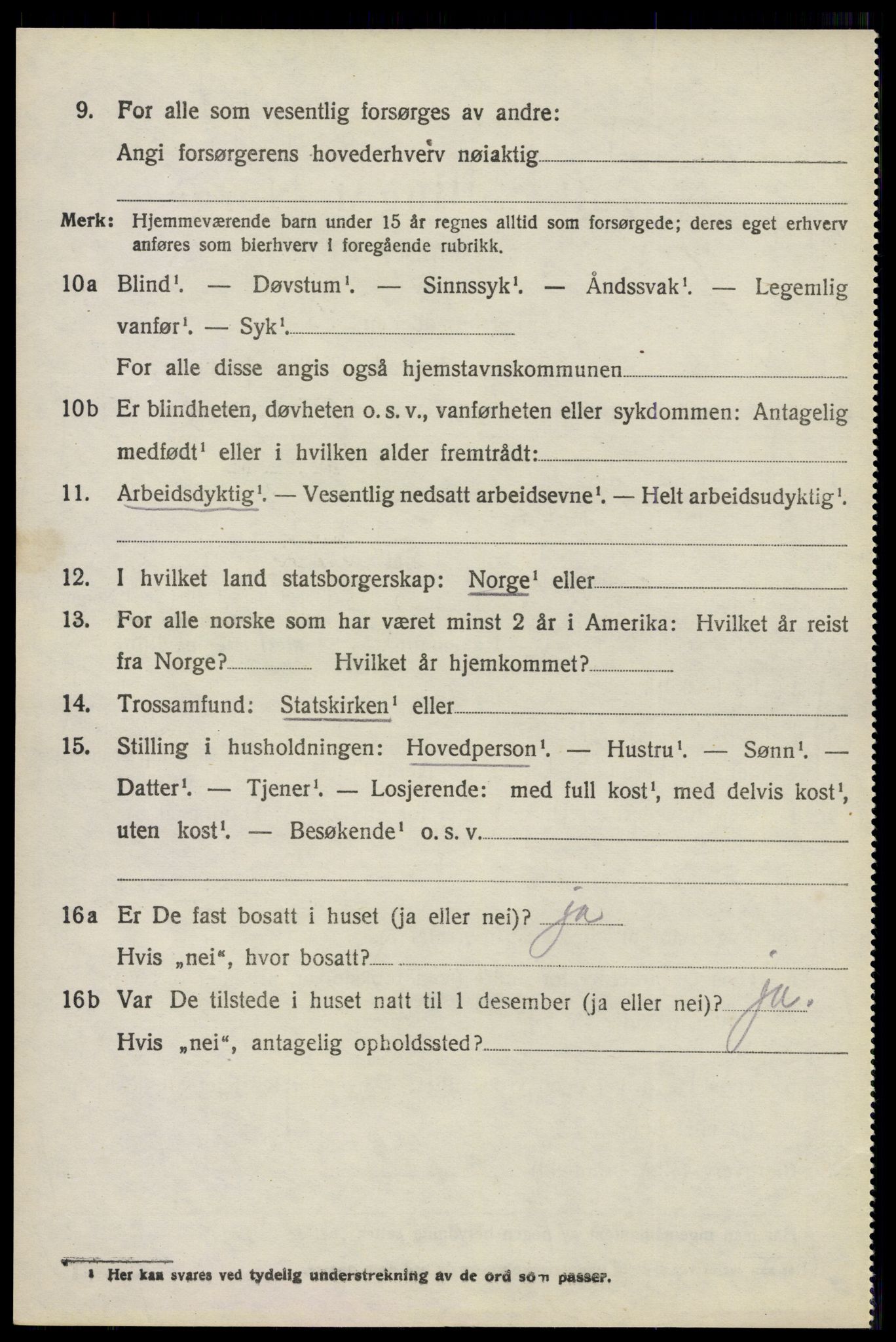 SAO, 1920 census for Fet, 1920, p. 6665